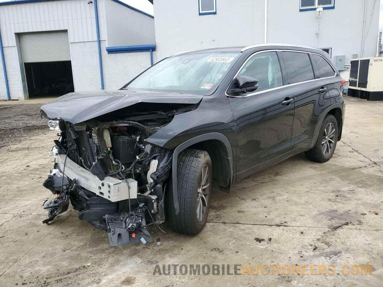 5TDJZRFHXHS404458 TOYOTA HIGHLANDER 2017