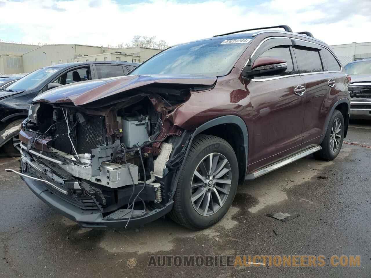 5TDJZRFHXHS416304 TOYOTA HIGHLANDER 2017