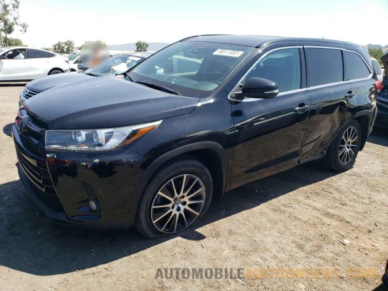 5TDJZRFHXHS417551 TOYOTA HIGHLANDER 2017