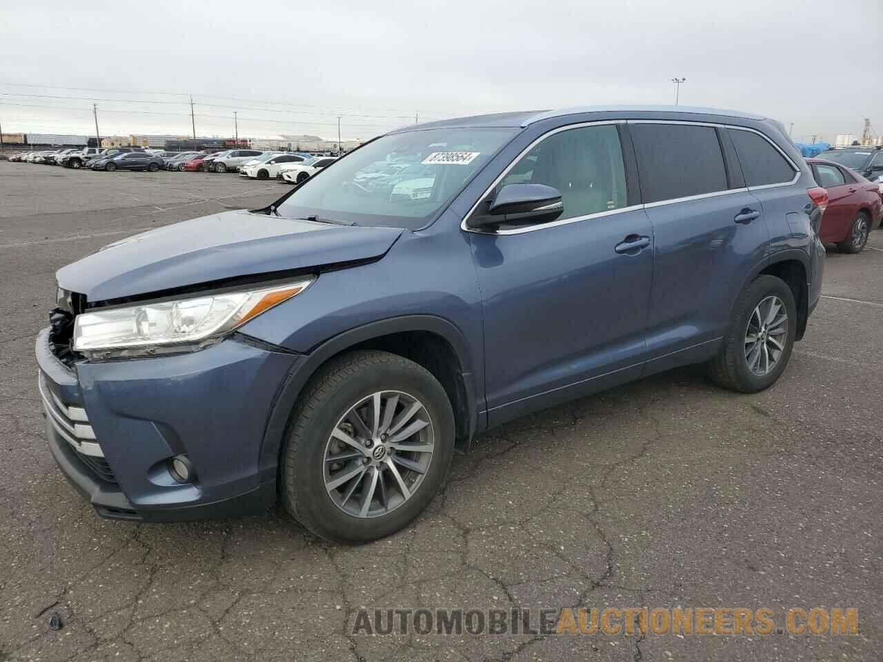 5TDJZRFHXHS431031 TOYOTA HIGHLANDER 2017