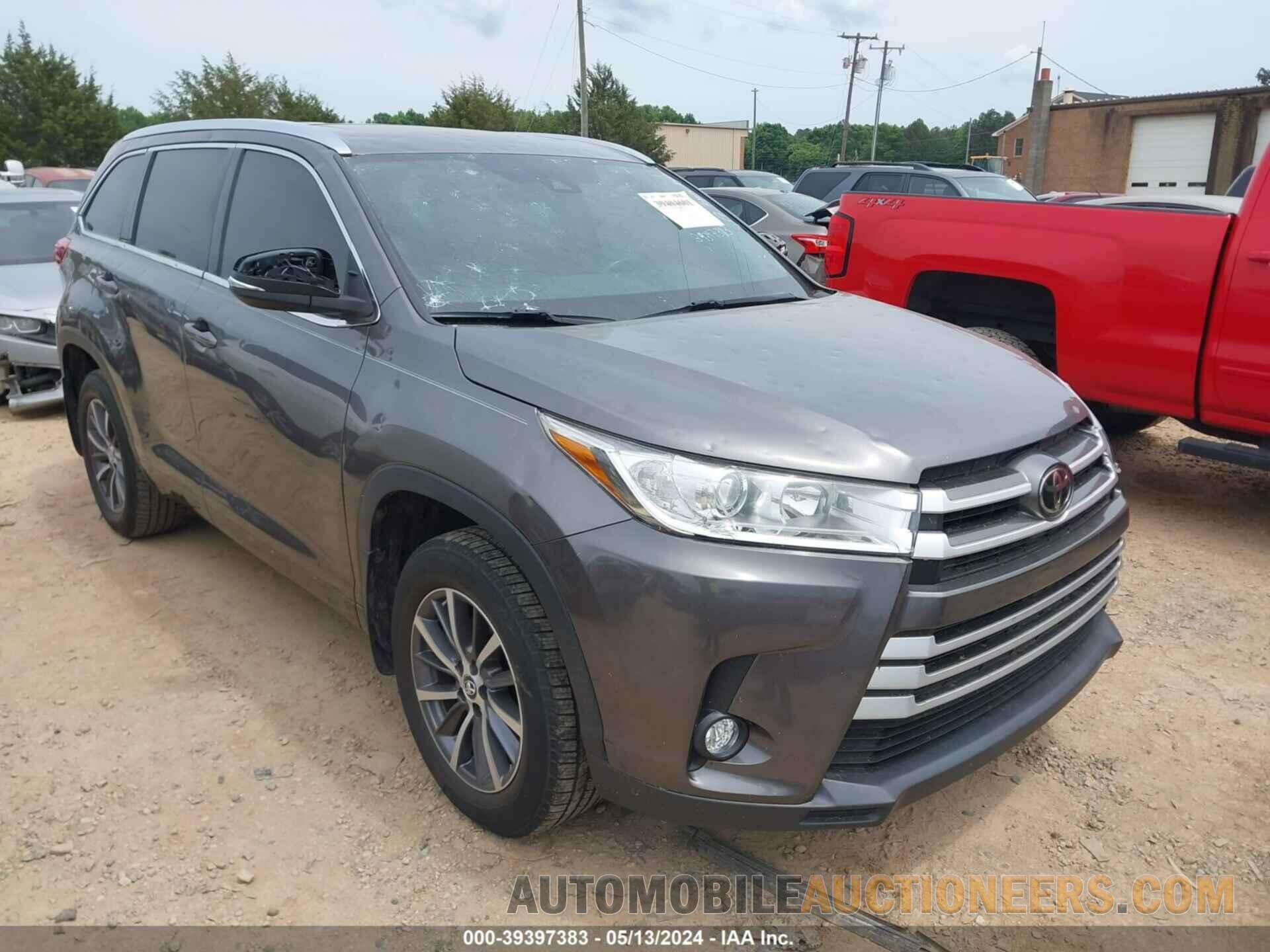 5TDJZRFHXHS443308 TOYOTA HIGHLANDER 2017