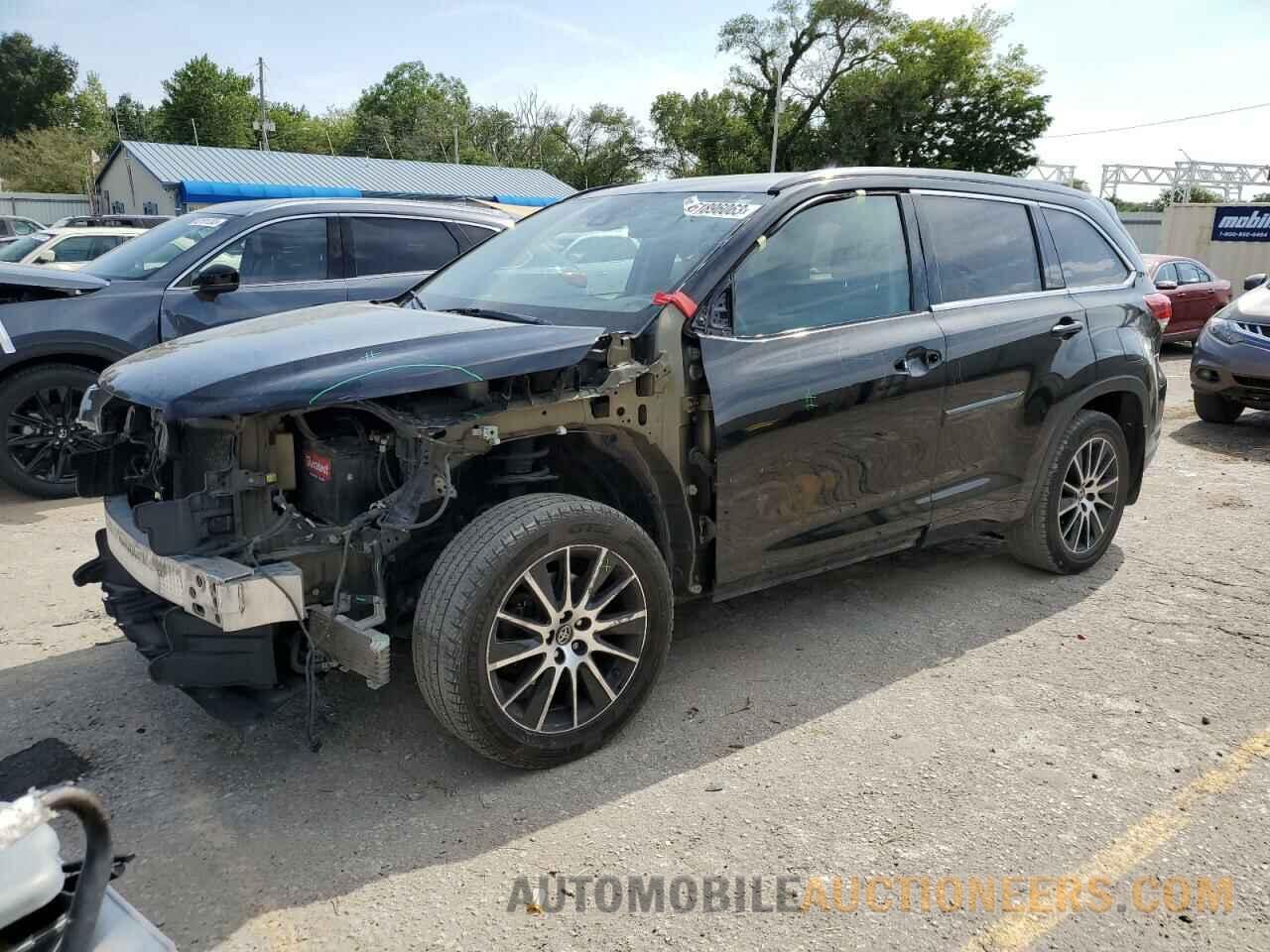 5TDJZRFHXHS463249 TOYOTA HIGHLANDER 2017