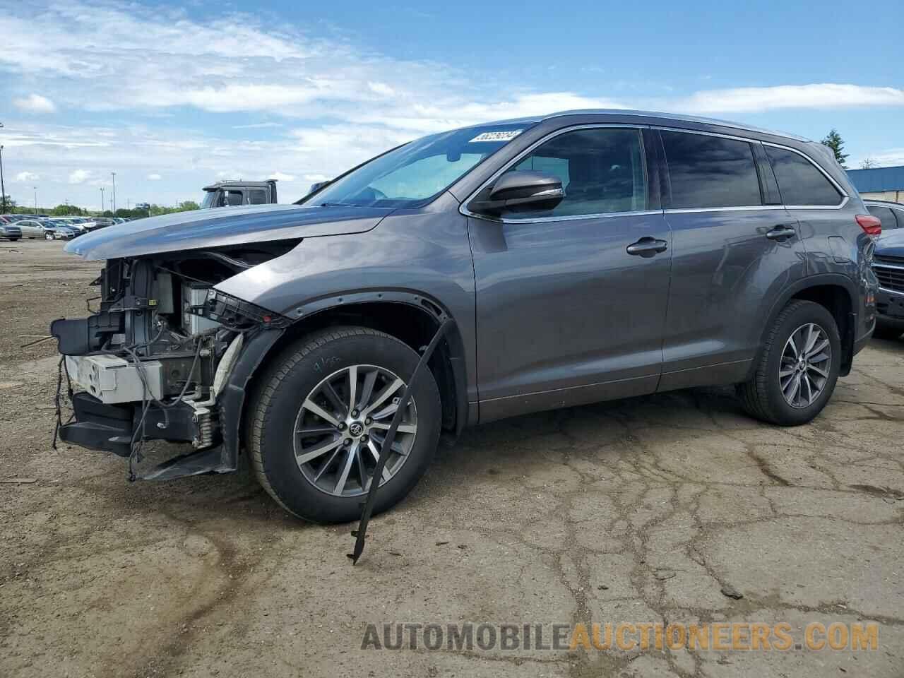 5TDJZRFHXHS466183 TOYOTA HIGHLANDER 2017