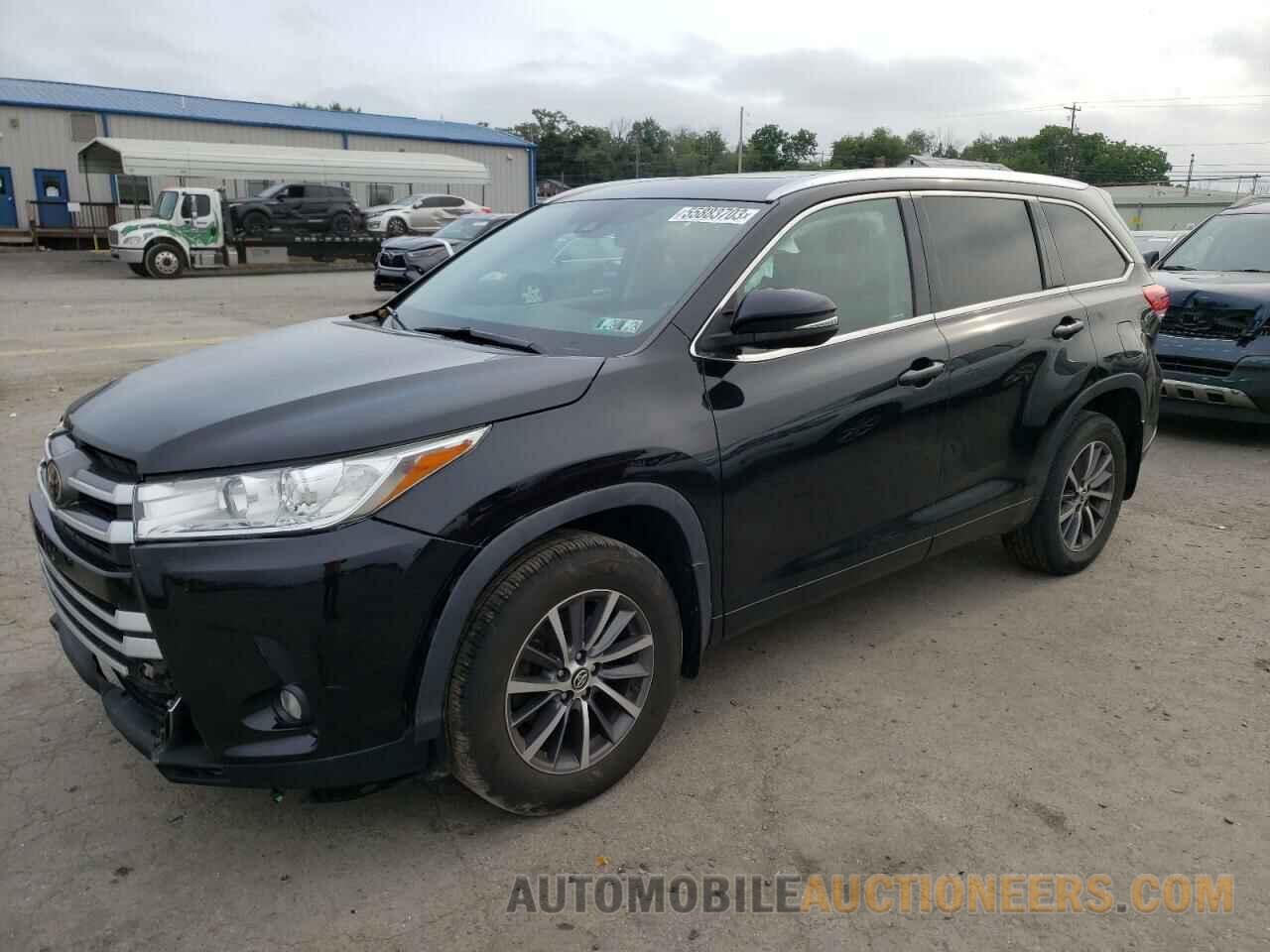 5TDJZRFHXHS474283 TOYOTA HIGHLANDER 2017