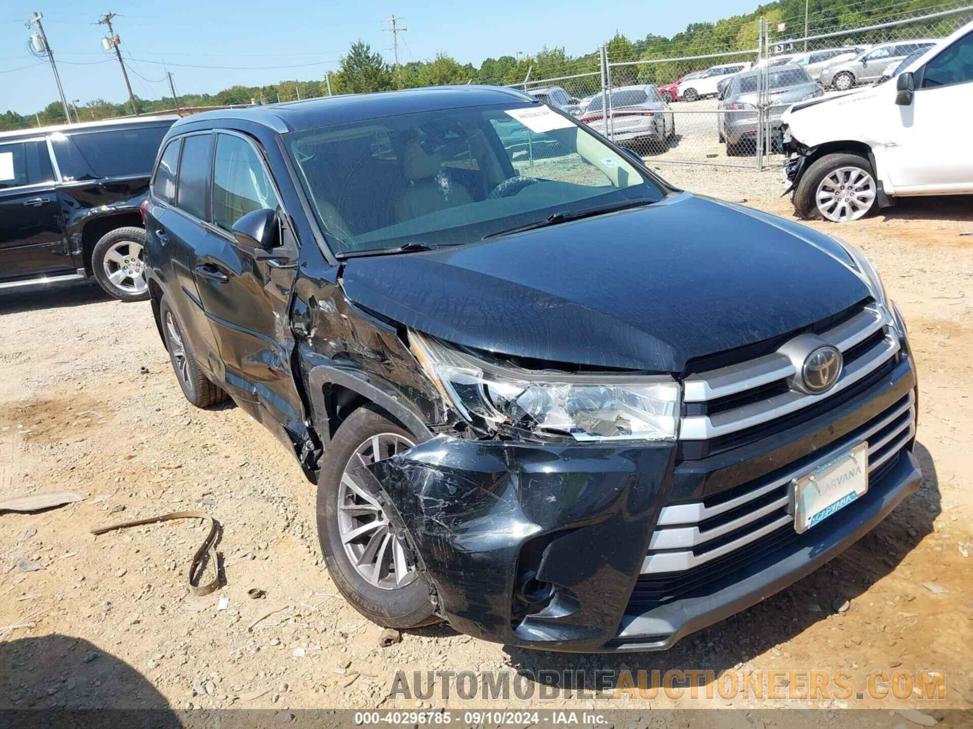 5TDJZRFHXHS480455 TOYOTA HIGHLANDER 2017