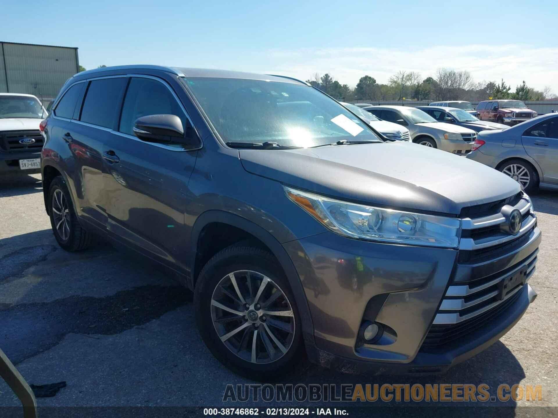 5TDJZRFHXHS481704 TOYOTA HIGHLANDER 2017