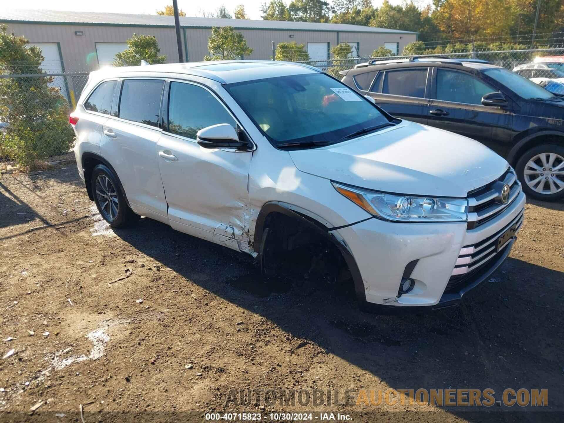 5TDJZRFHXHS508822 TOYOTA HIGHLANDER 2017