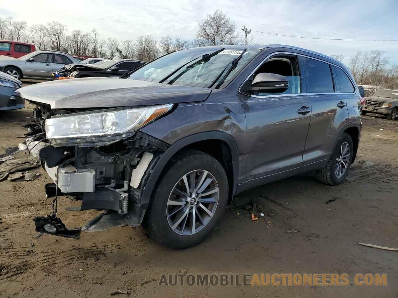 5TDJZRFHXJS531765 TOYOTA HIGHLANDER 2018