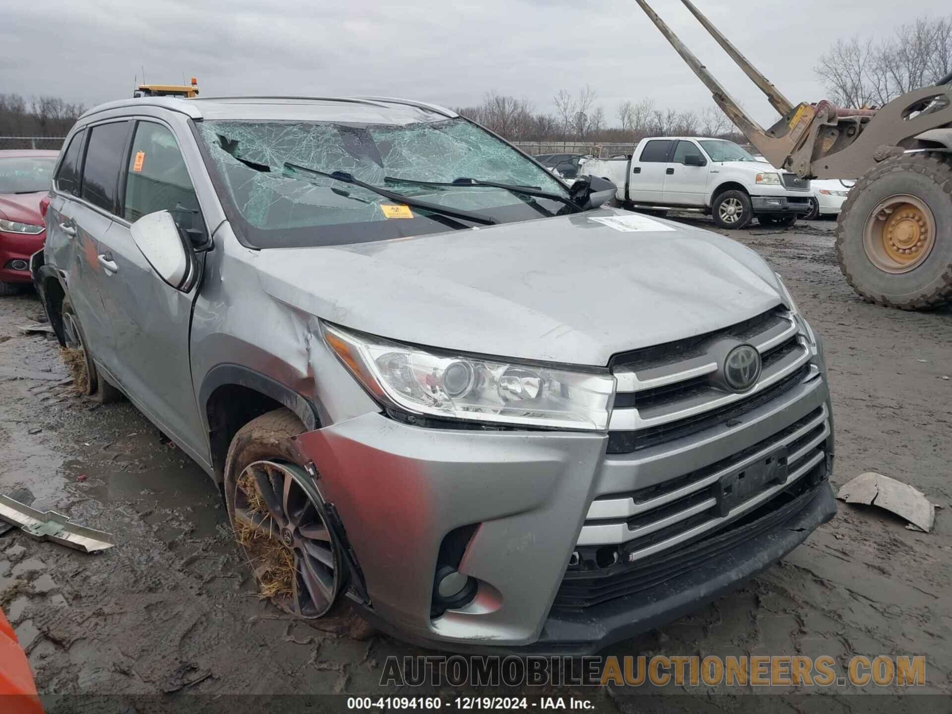 5TDJZRFHXJS539994 TOYOTA HIGHLANDER 2018