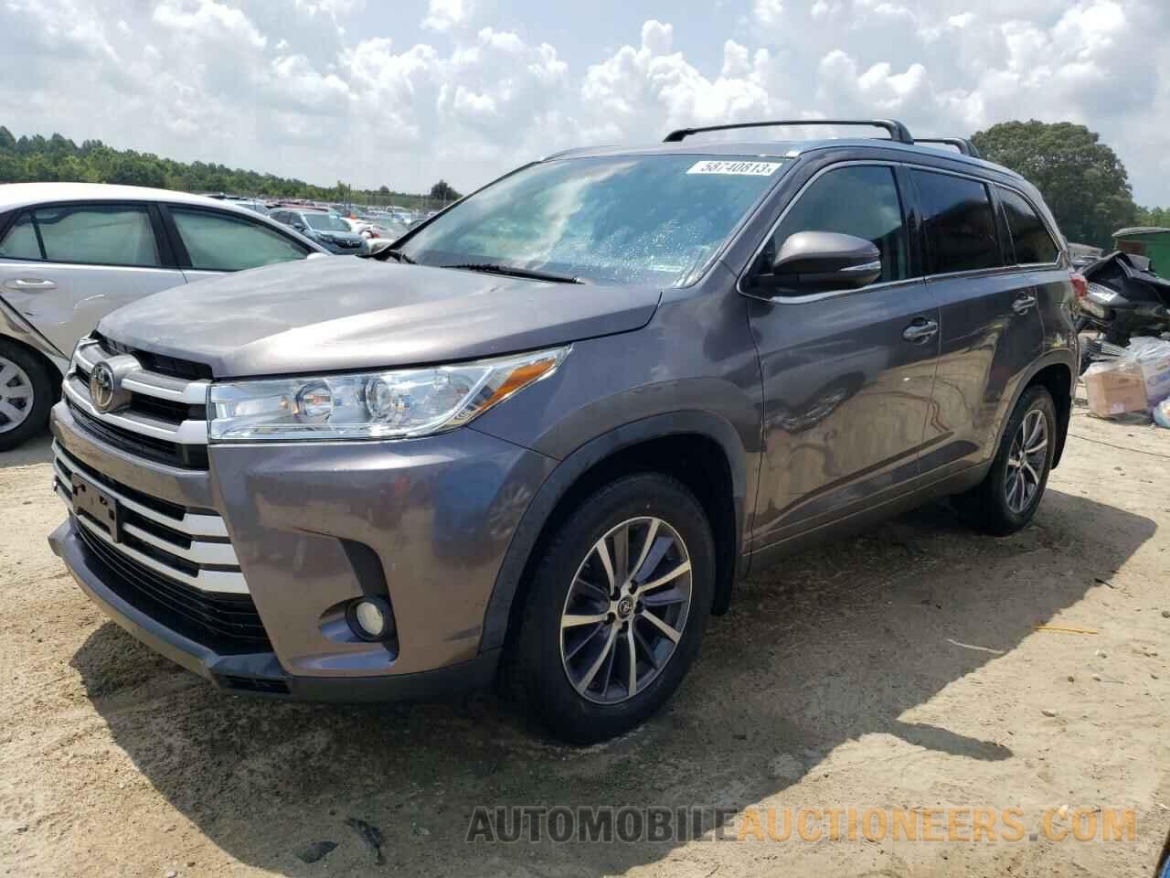 5TDJZRFHXJS540126 TOYOTA HIGHLANDER 2018