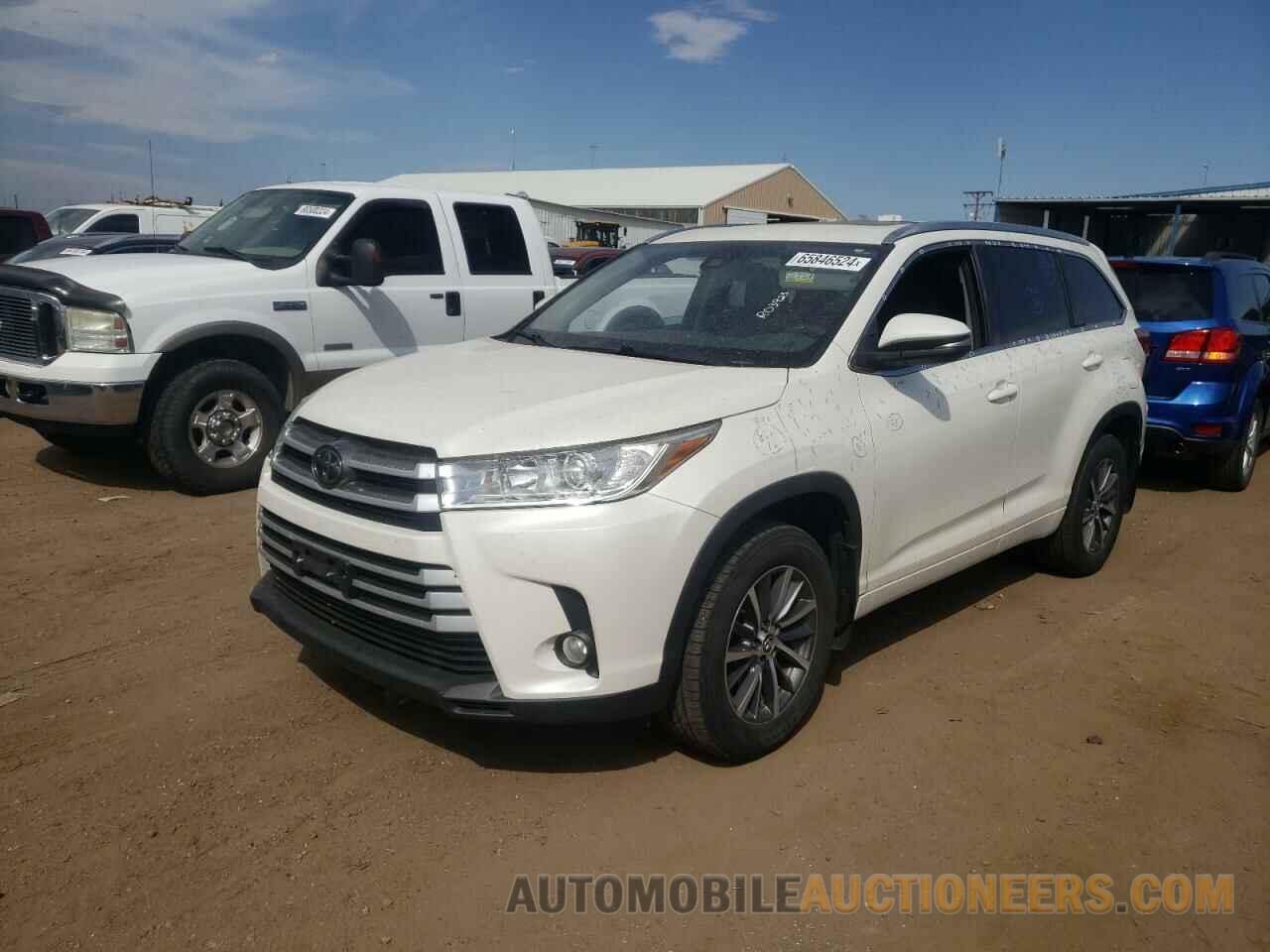 5TDJZRFHXJS558738 TOYOTA HIGHLANDER 2018