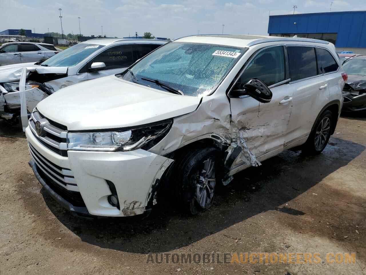 5TDJZRFHXJS558805 TOYOTA HIGHLANDER 2018