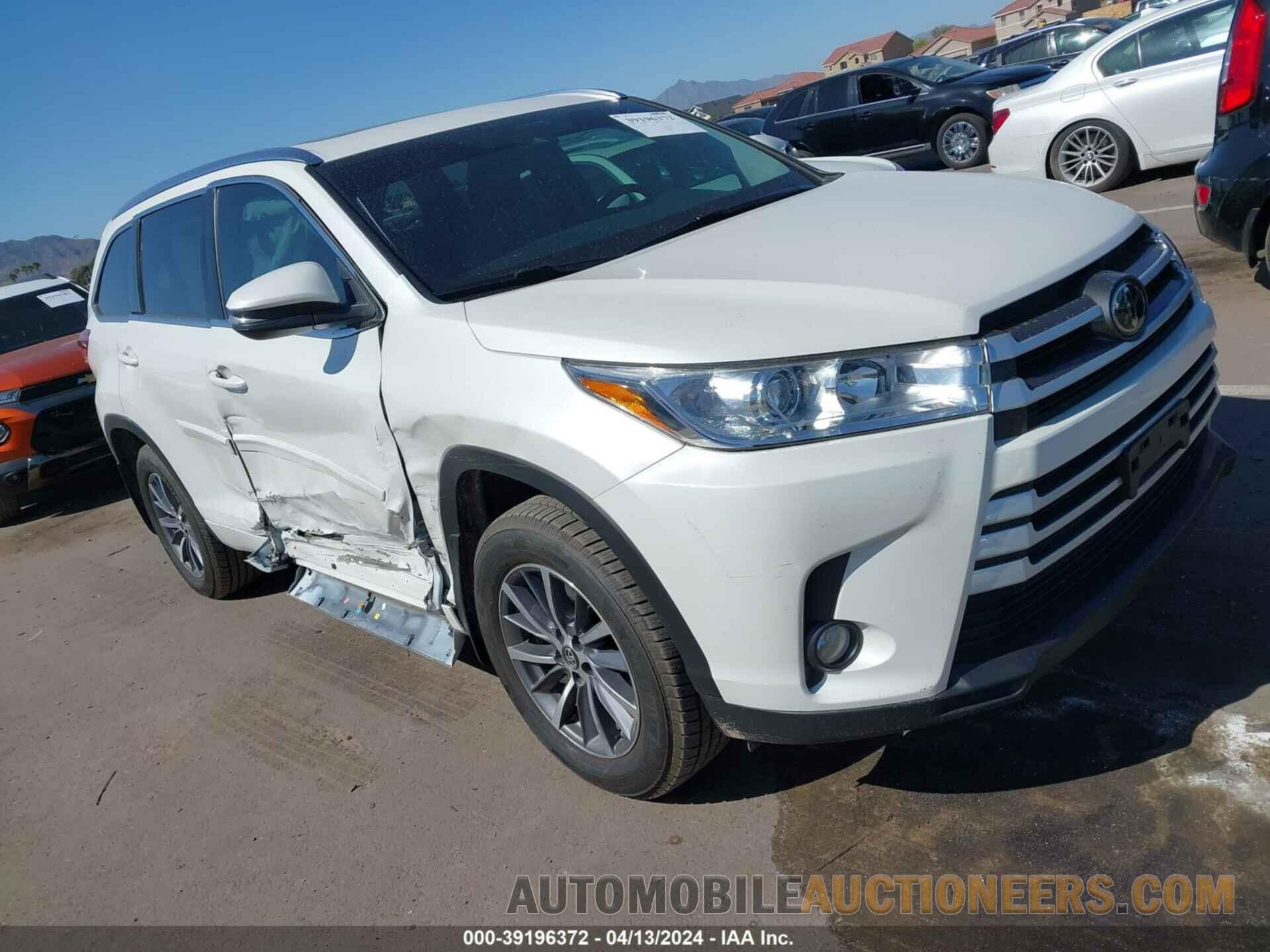 5TDJZRFHXJS559615 TOYOTA HIGHLANDER 2018