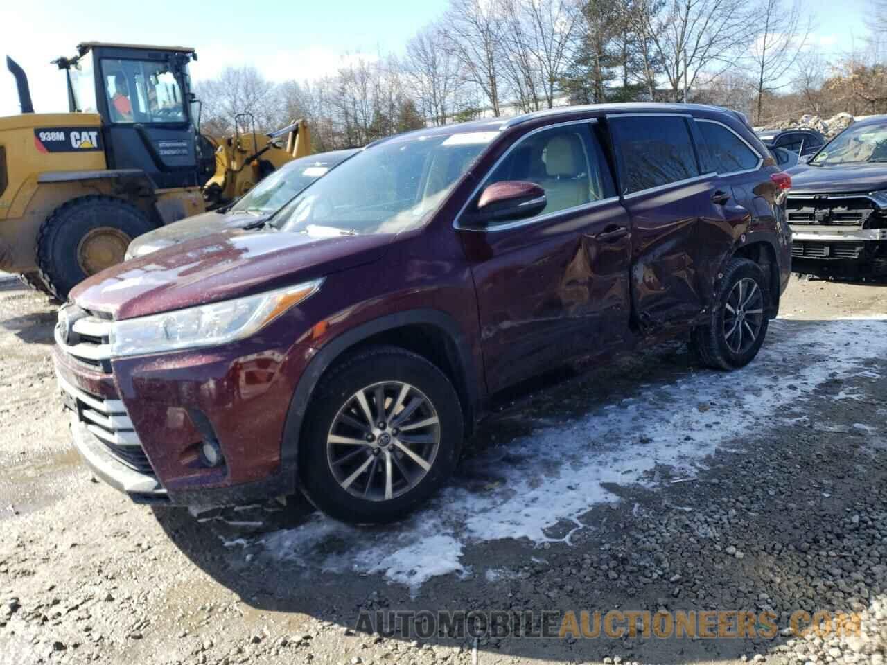 5TDJZRFHXJS851345 TOYOTA HIGHLANDER 2018