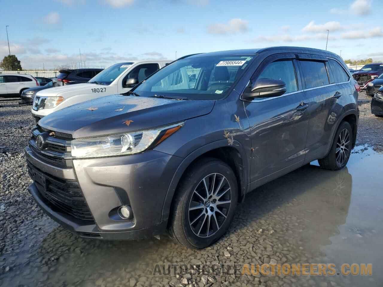 5TDJZRFHXJS851412 TOYOTA HIGHLANDER 2018