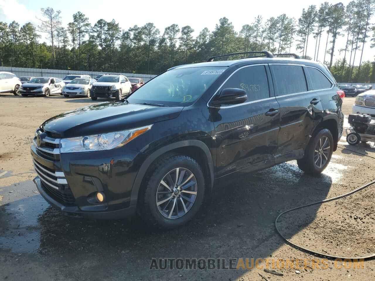 5TDJZRFHXJS854732 TOYOTA HIGHLANDER 2018