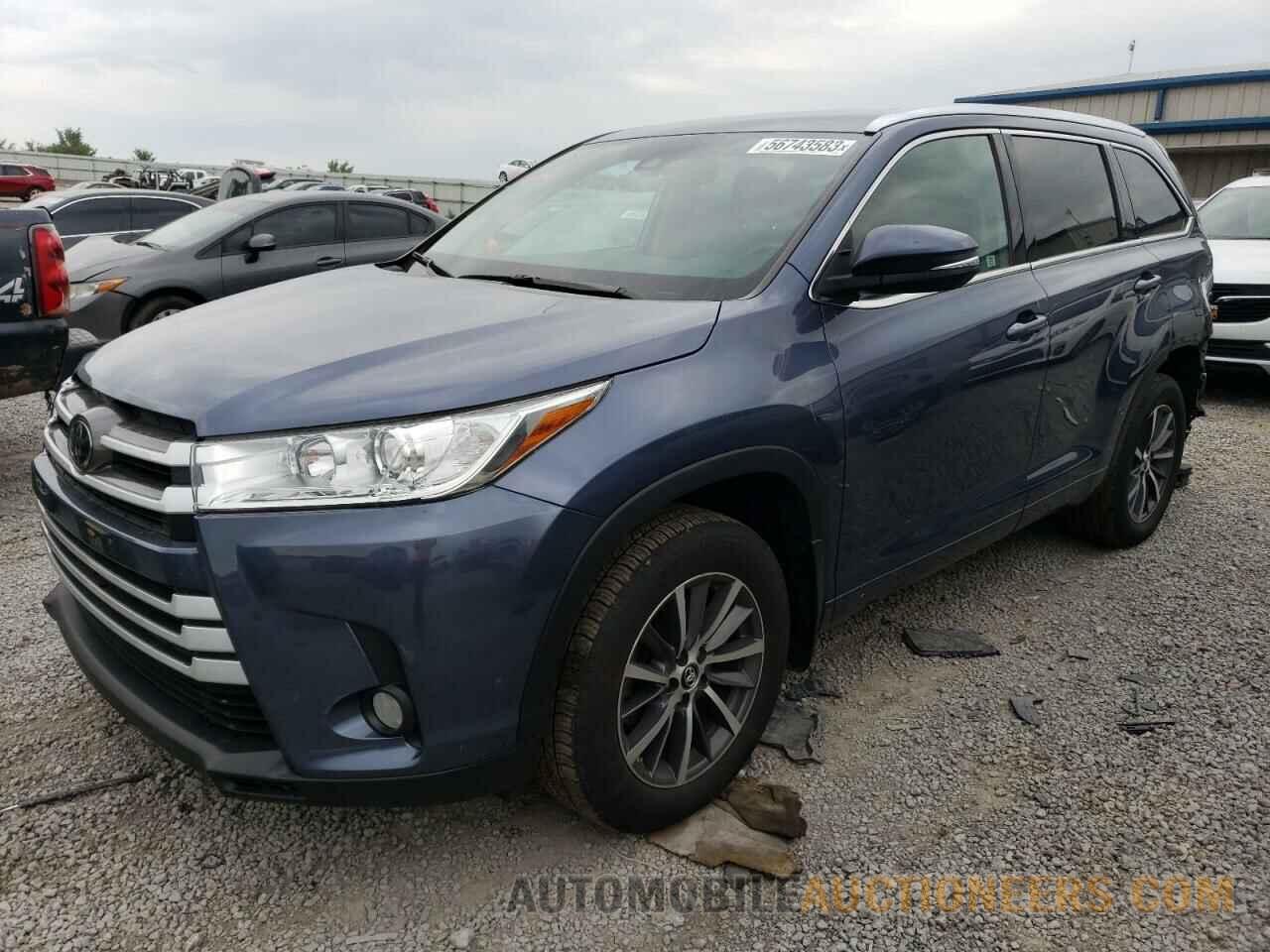 5TDJZRFHXJS855525 TOYOTA HIGHLANDER 2018