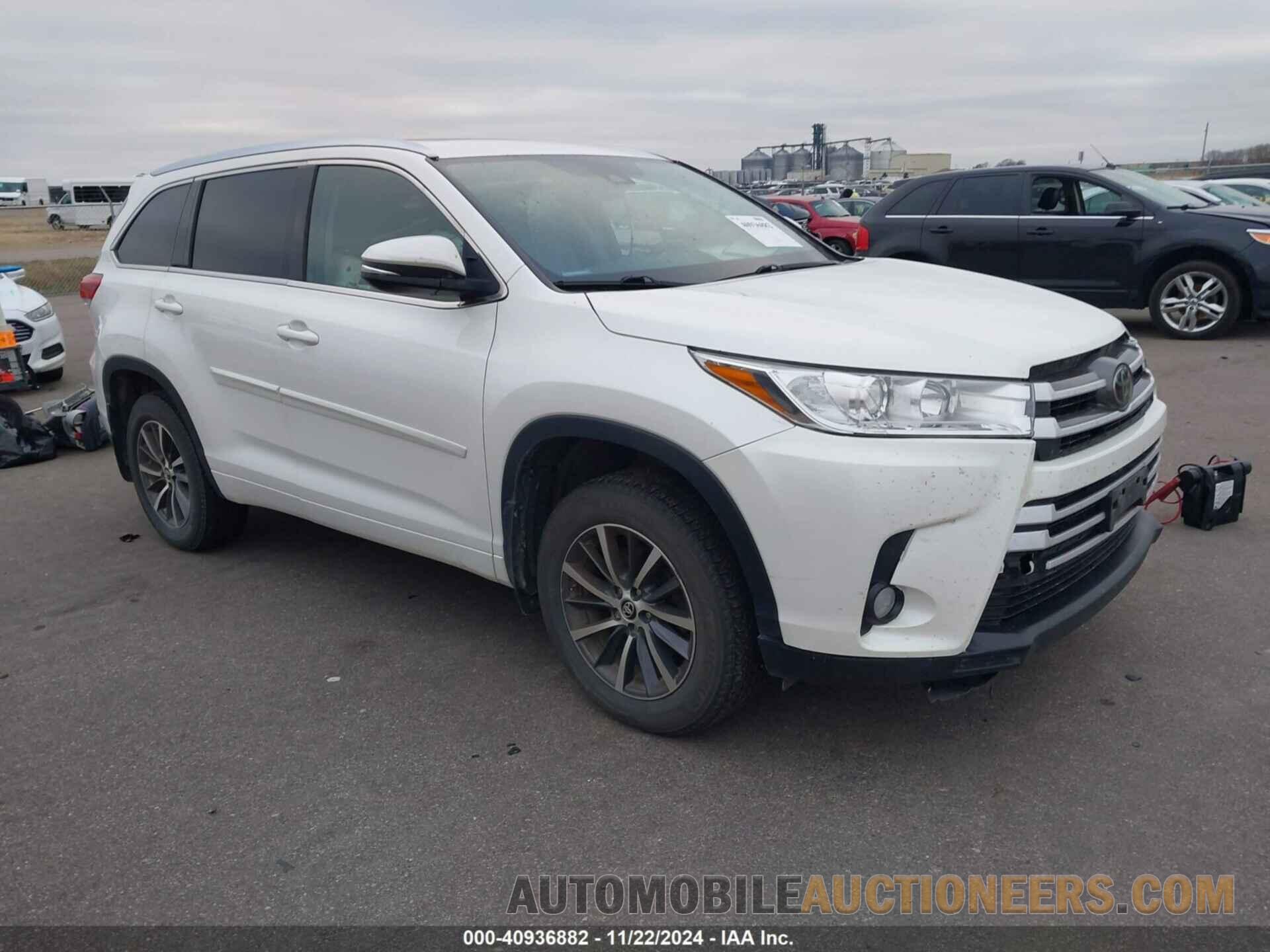 5TDJZRFHXJS859039 TOYOTA HIGHLANDER 2018