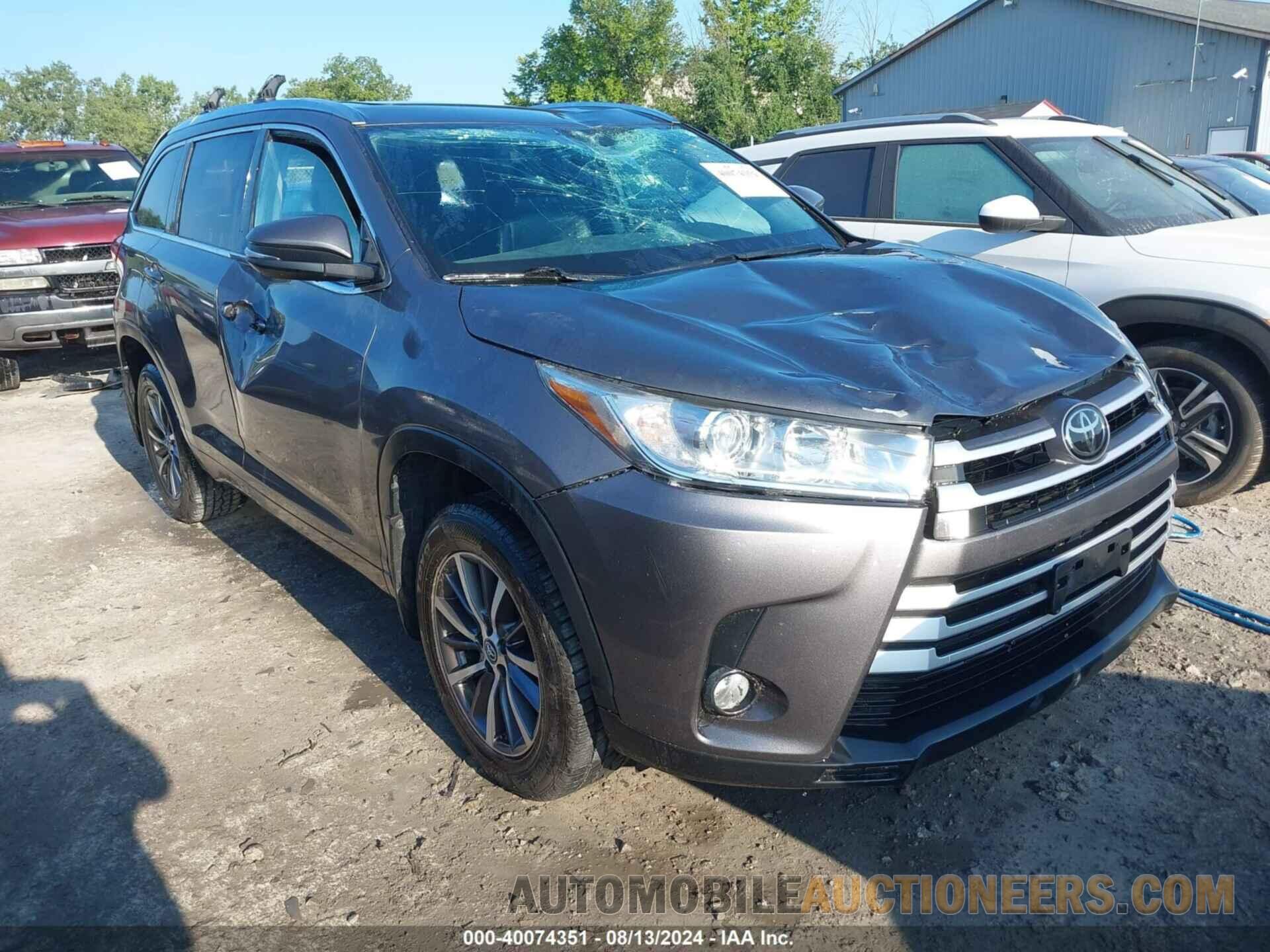 5TDJZRFHXJS871529 TOYOTA HIGHLANDER 2018