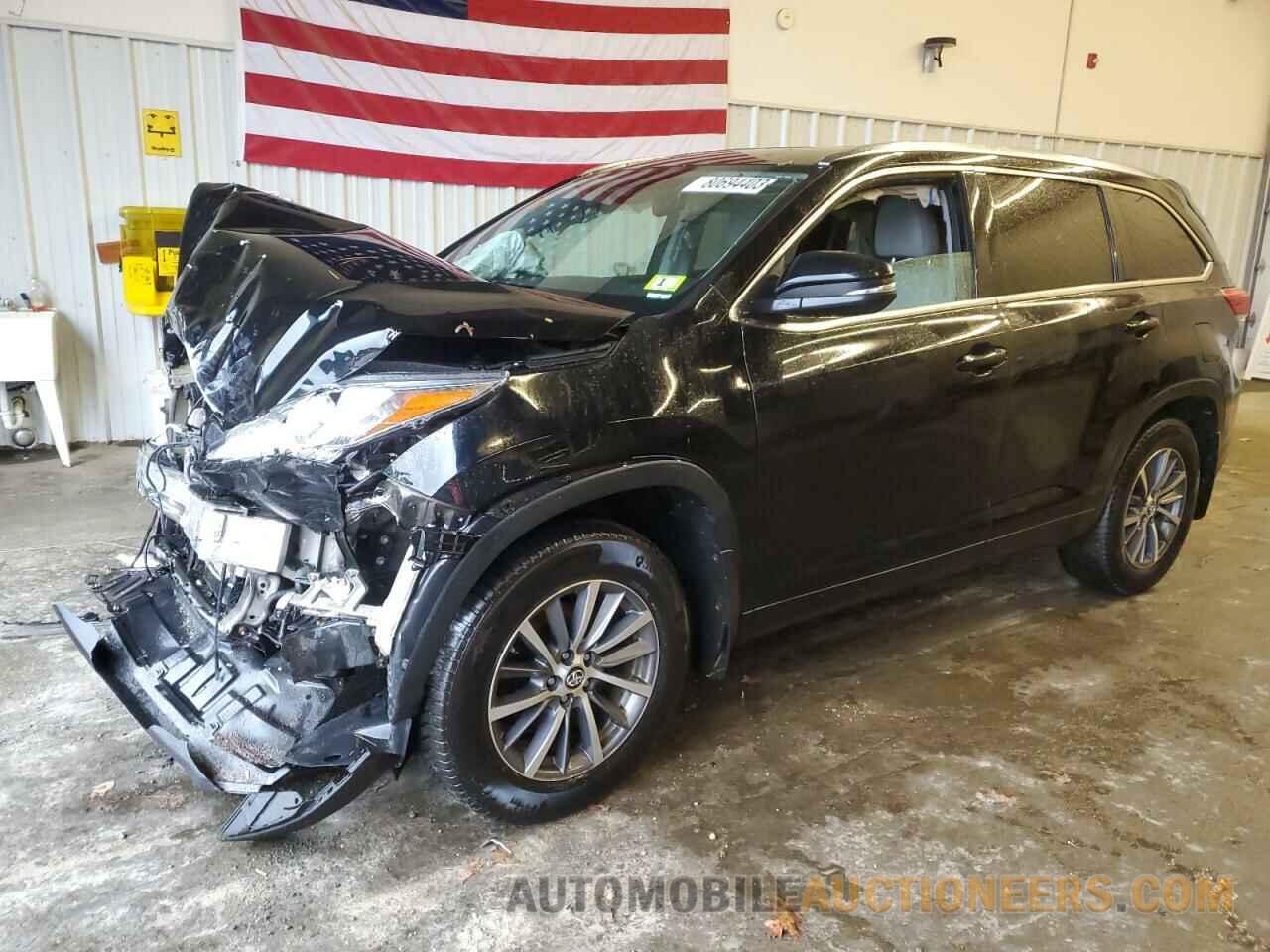 5TDJZRFHXJS873619 TOYOTA HIGHLANDER 2018