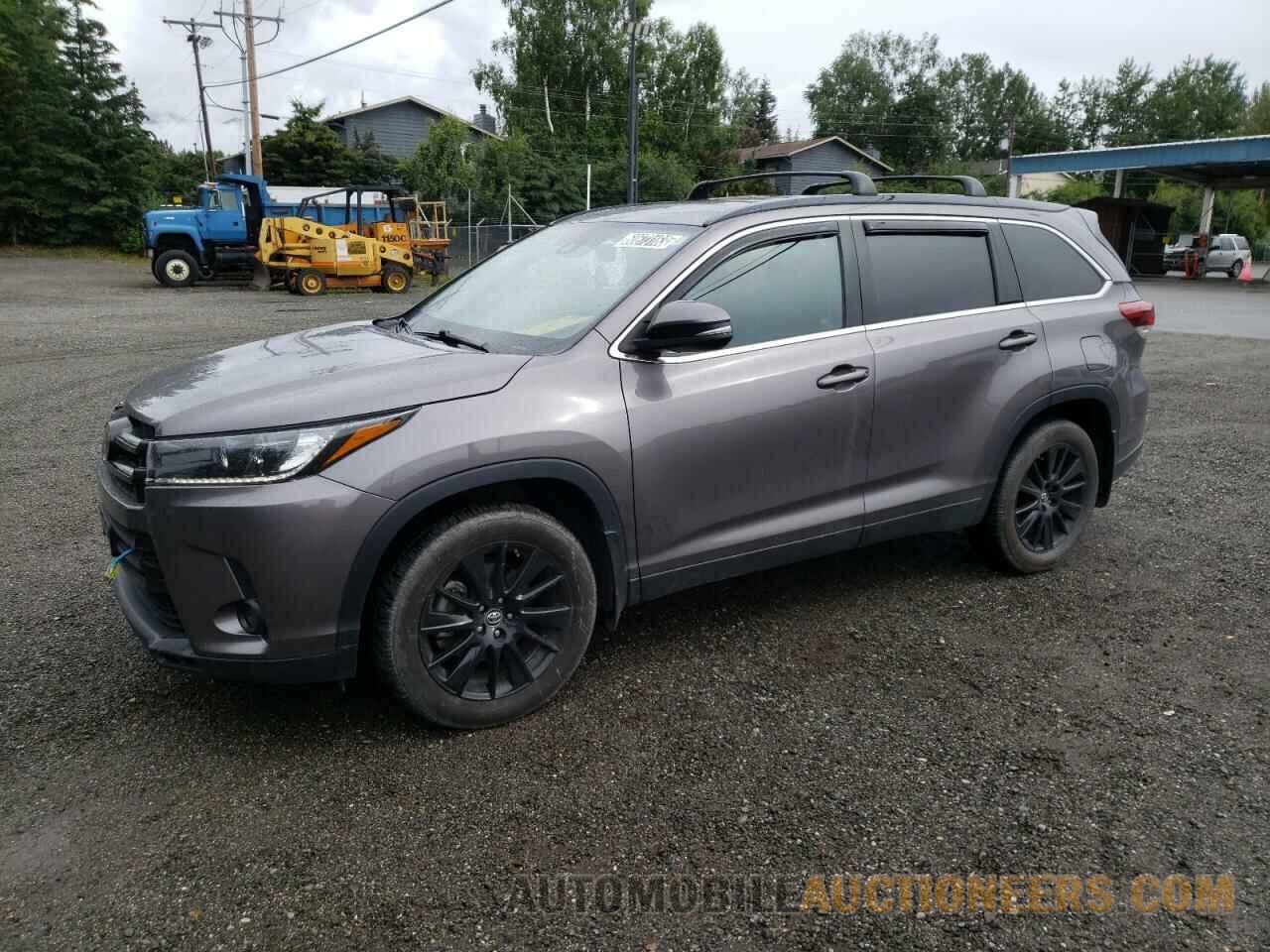 5TDJZRFHXKS583267 TOYOTA HIGHLANDER 2019