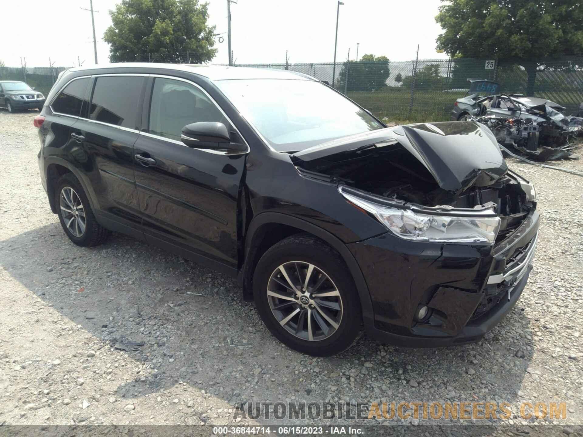 5TDJZRFHXKS600441 TOYOTA HIGHLANDER 2019