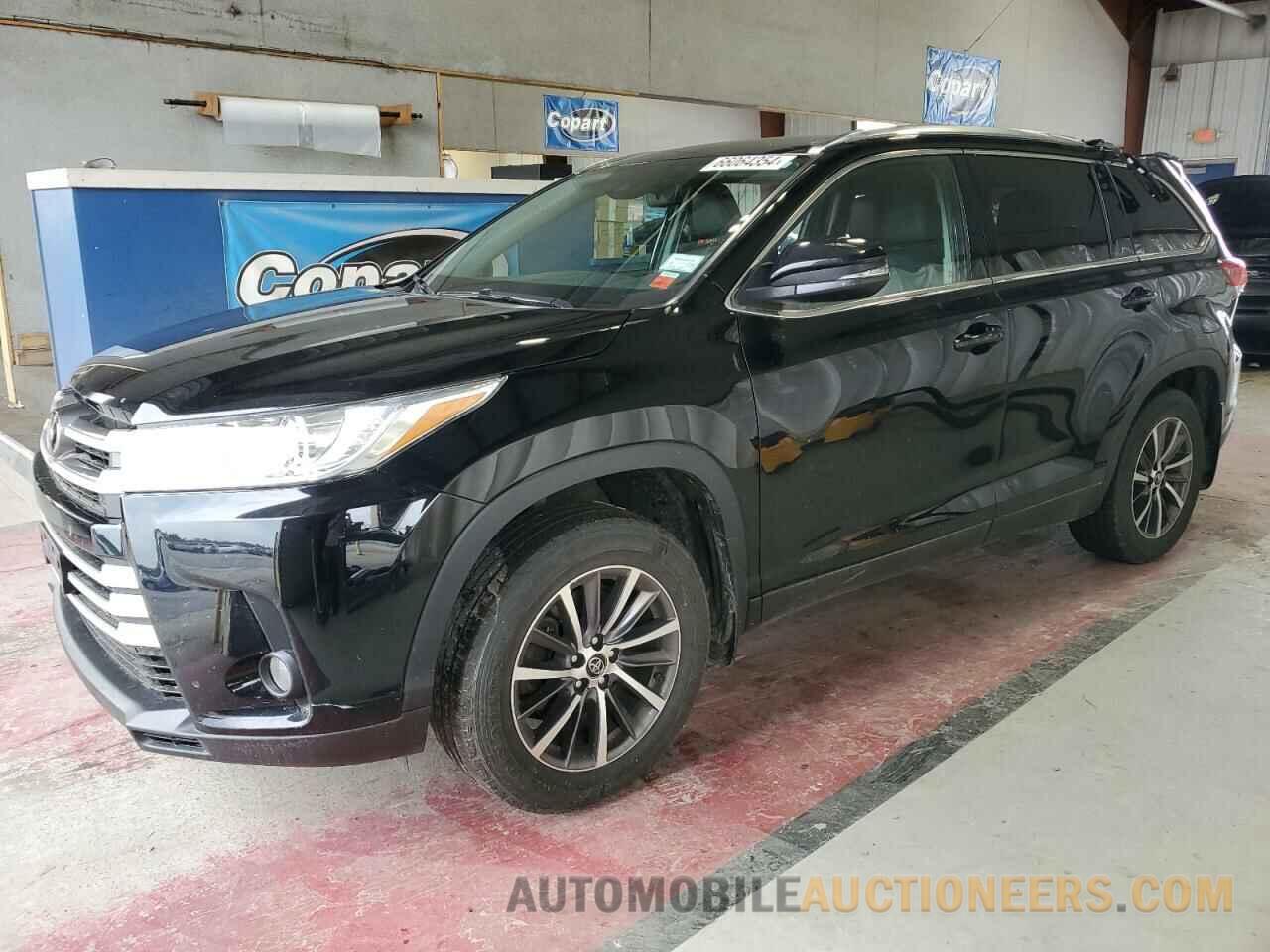 5TDJZRFHXKS606546 TOYOTA HIGHLANDER 2019