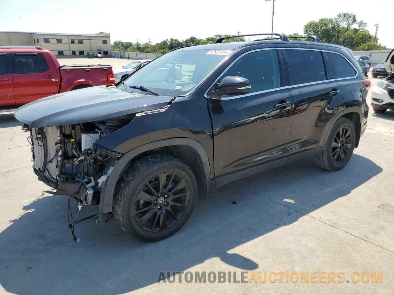 5TDJZRFHXKS614002 TOYOTA HIGHLANDER 2019