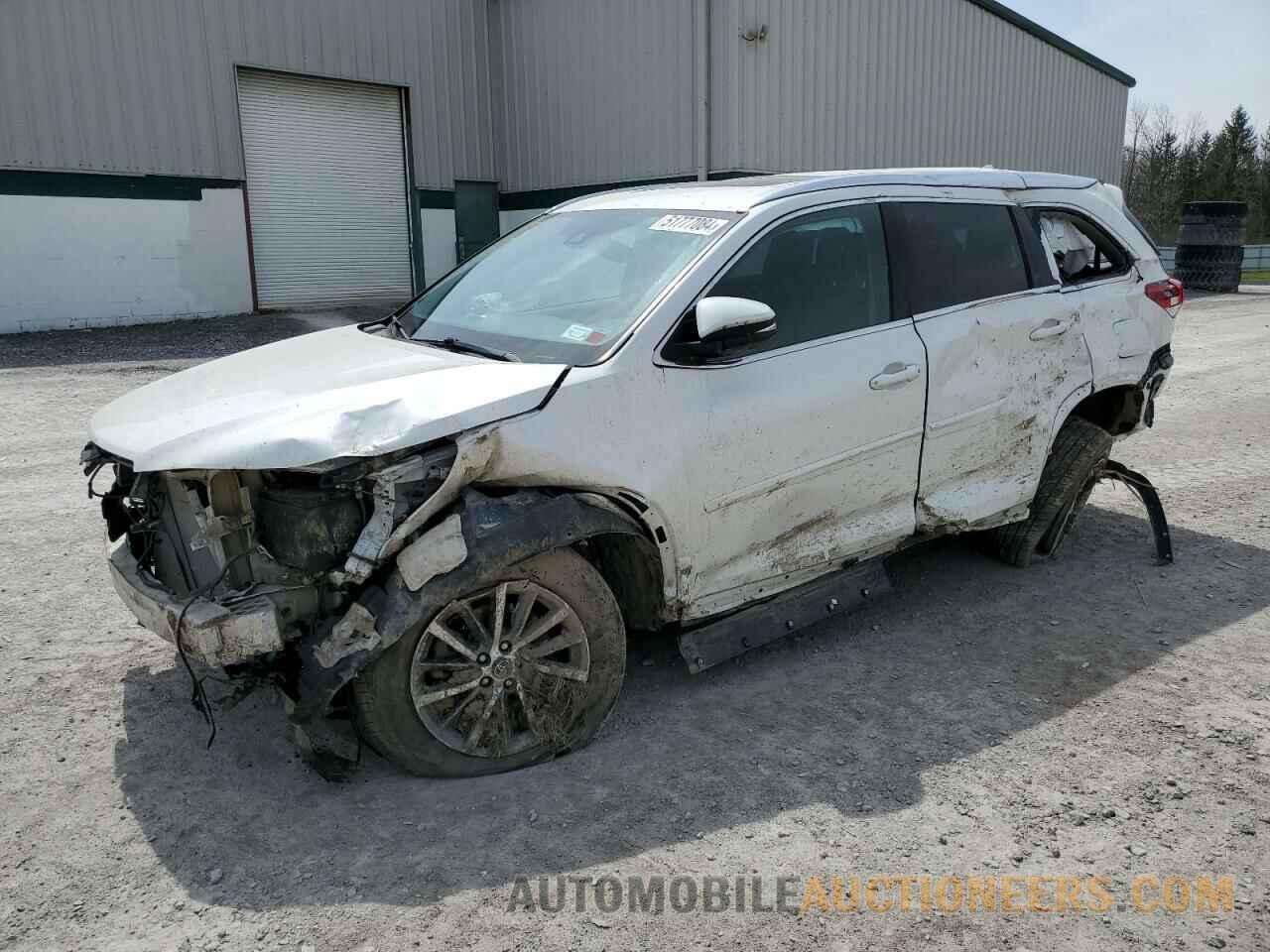 5TDJZRFHXKS624691 TOYOTA HIGHLANDER 2019