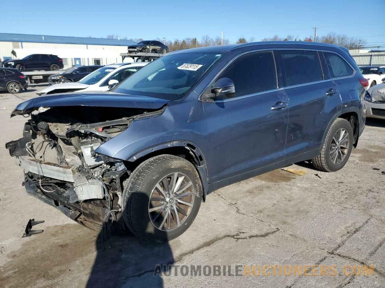 5TDJZRFHXKS729005 TOYOTA HIGHLANDER 2019