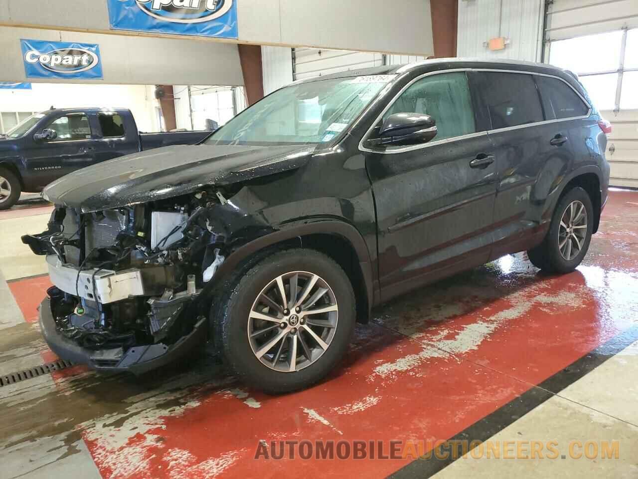 5TDJZRFHXKS933268 TOYOTA HIGHLANDER 2019