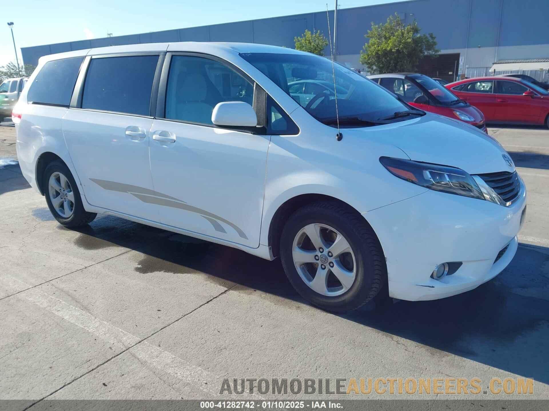 5TDKA3DC0BS005341 TOYOTA SIENNA 2011