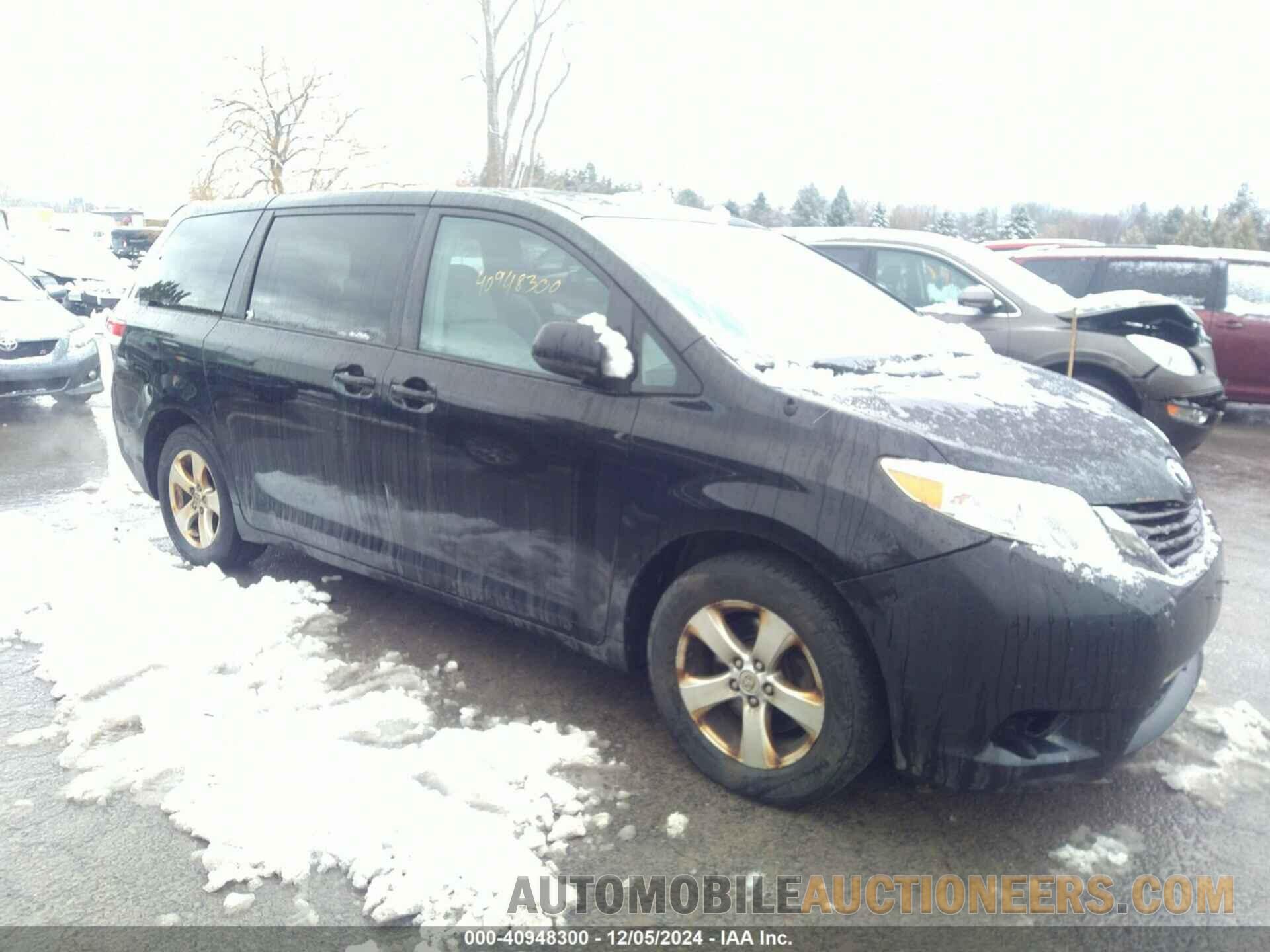 5TDKA3DC1CS013630 TOYOTA SIENNA 2012