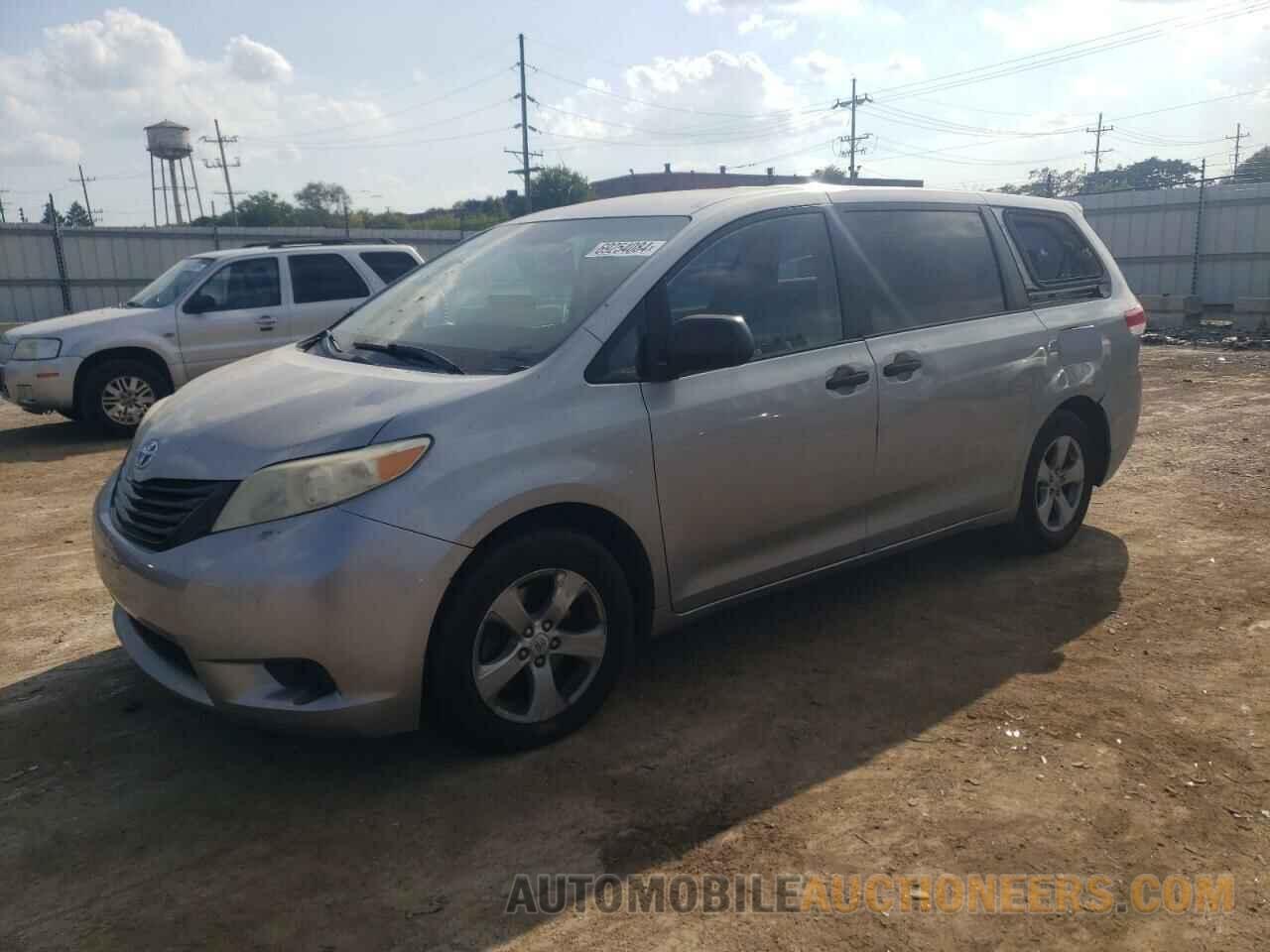 5TDKA3DC4BS007741 TOYOTA SIENNA 2011