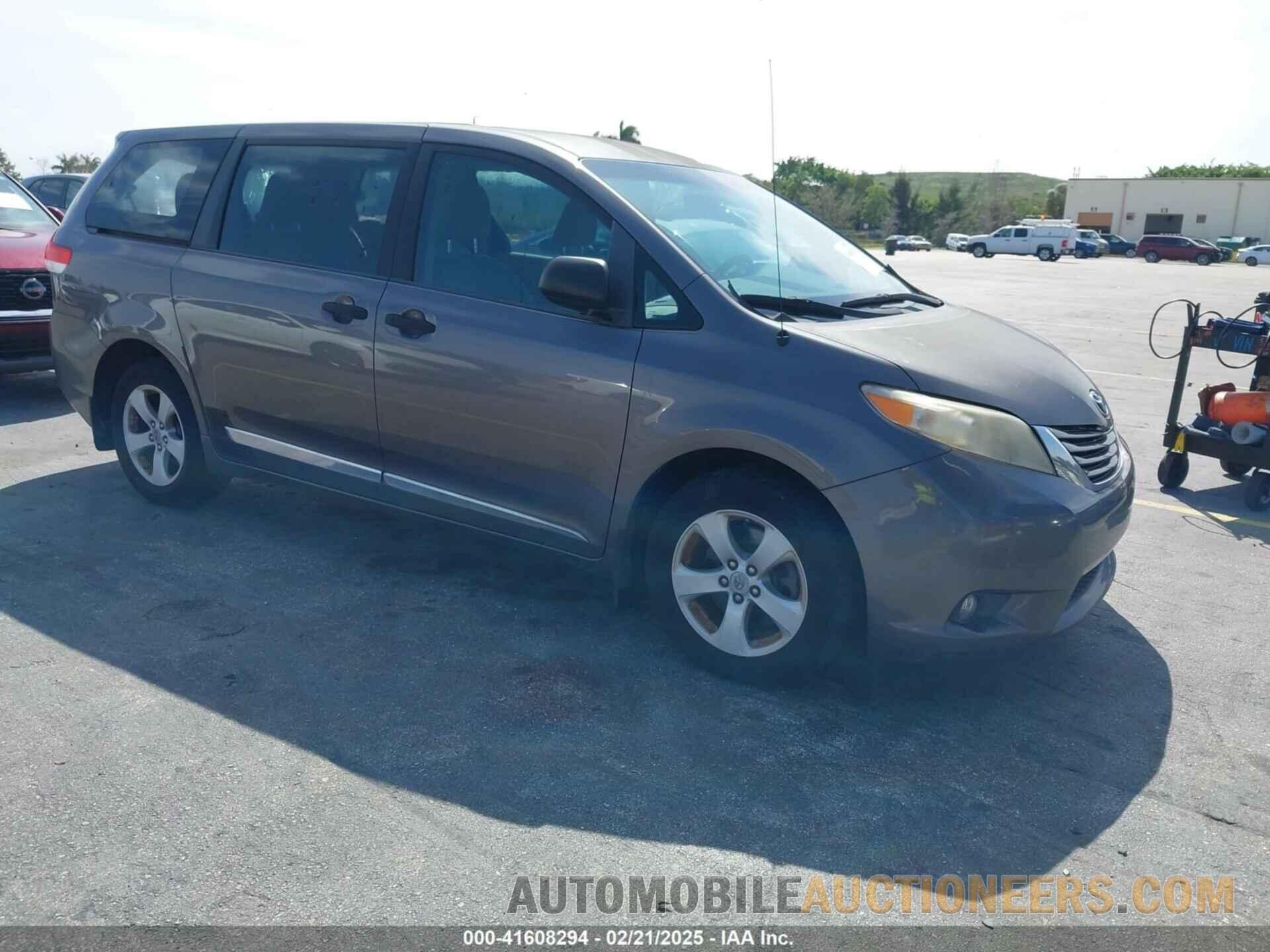 5TDKA3DC9BS009159 TOYOTA SIENNA 2011