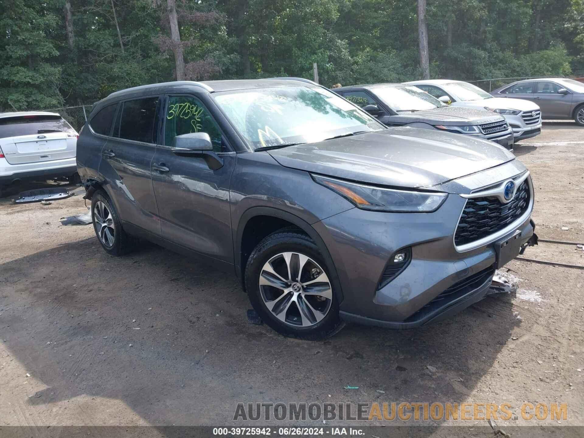 5TDKARAH5PS525075 TOYOTA HIGHLANDER 2023