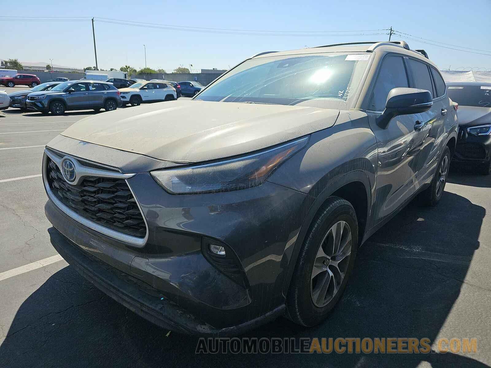 5TDKARAH8PS523739 Toyota Highlander Hybrid 2023