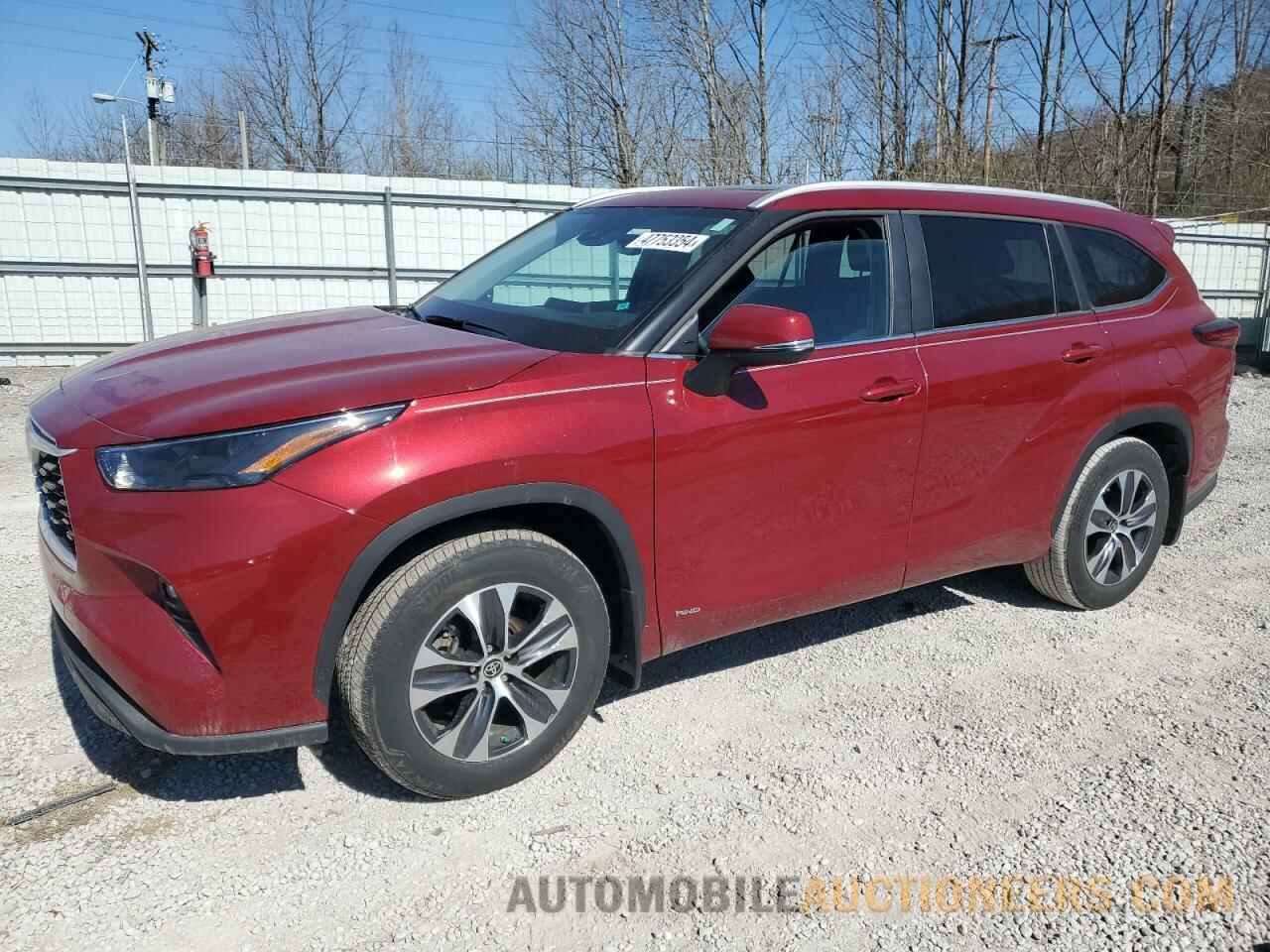 5TDKBRCH2PS588922 TOYOTA HIGHLANDER 2023