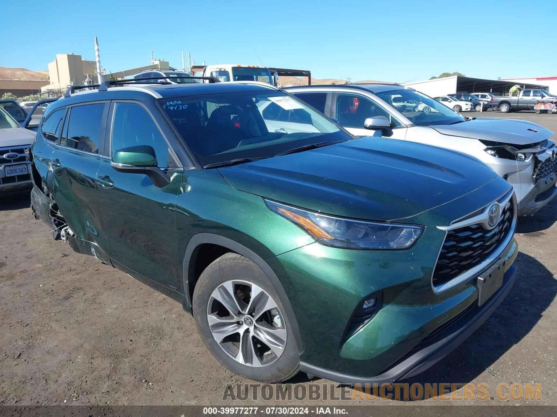 5TDKBRCH2PS592744 TOYOTA HIGHLANDER 2023