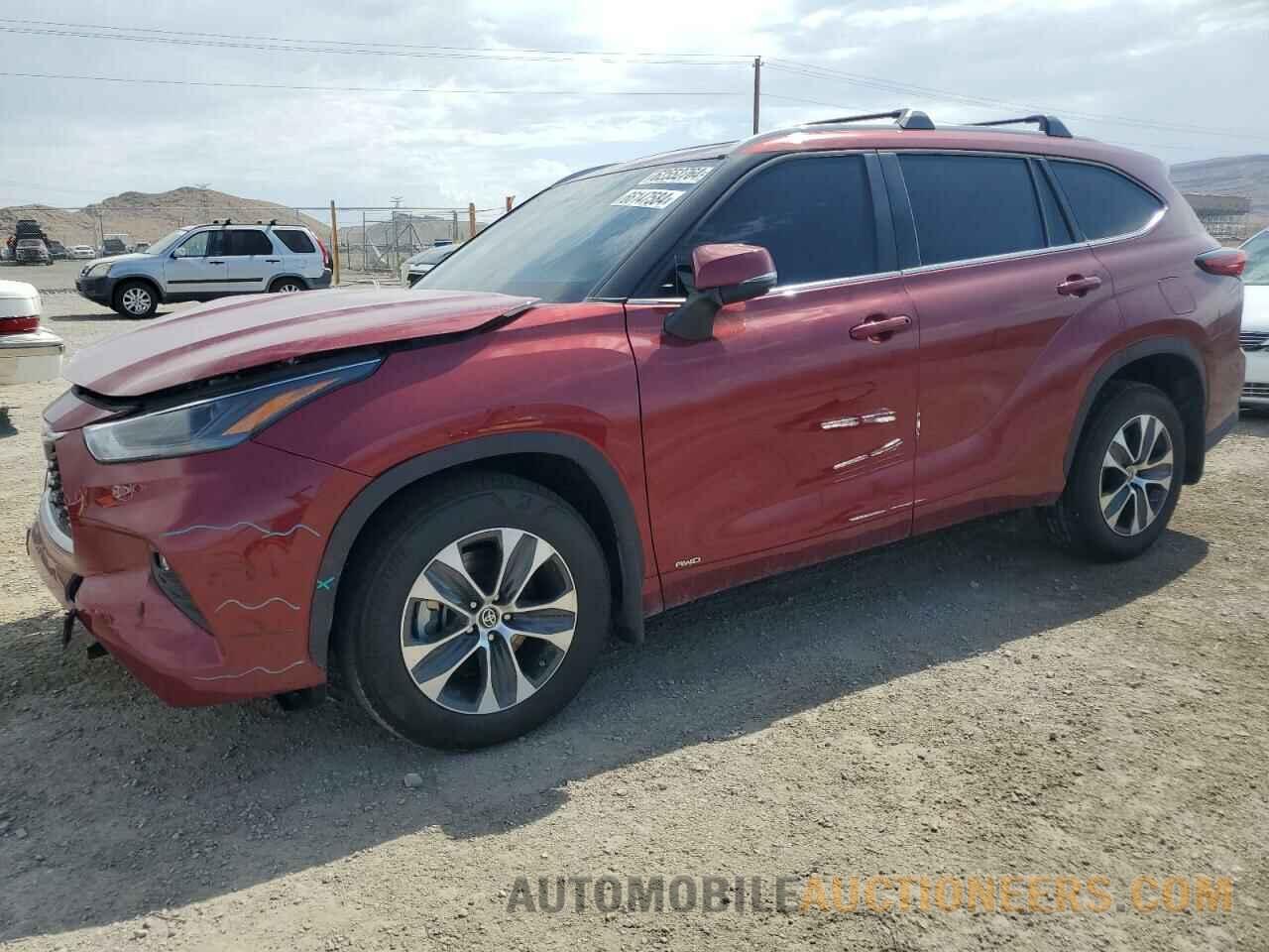 5TDKBRCH3PS132184 TOYOTA HIGHLANDER 2023