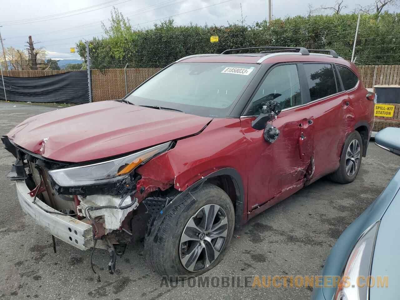 5TDKBRCH9PS124316 TOYOTA HIGHLANDER 2023