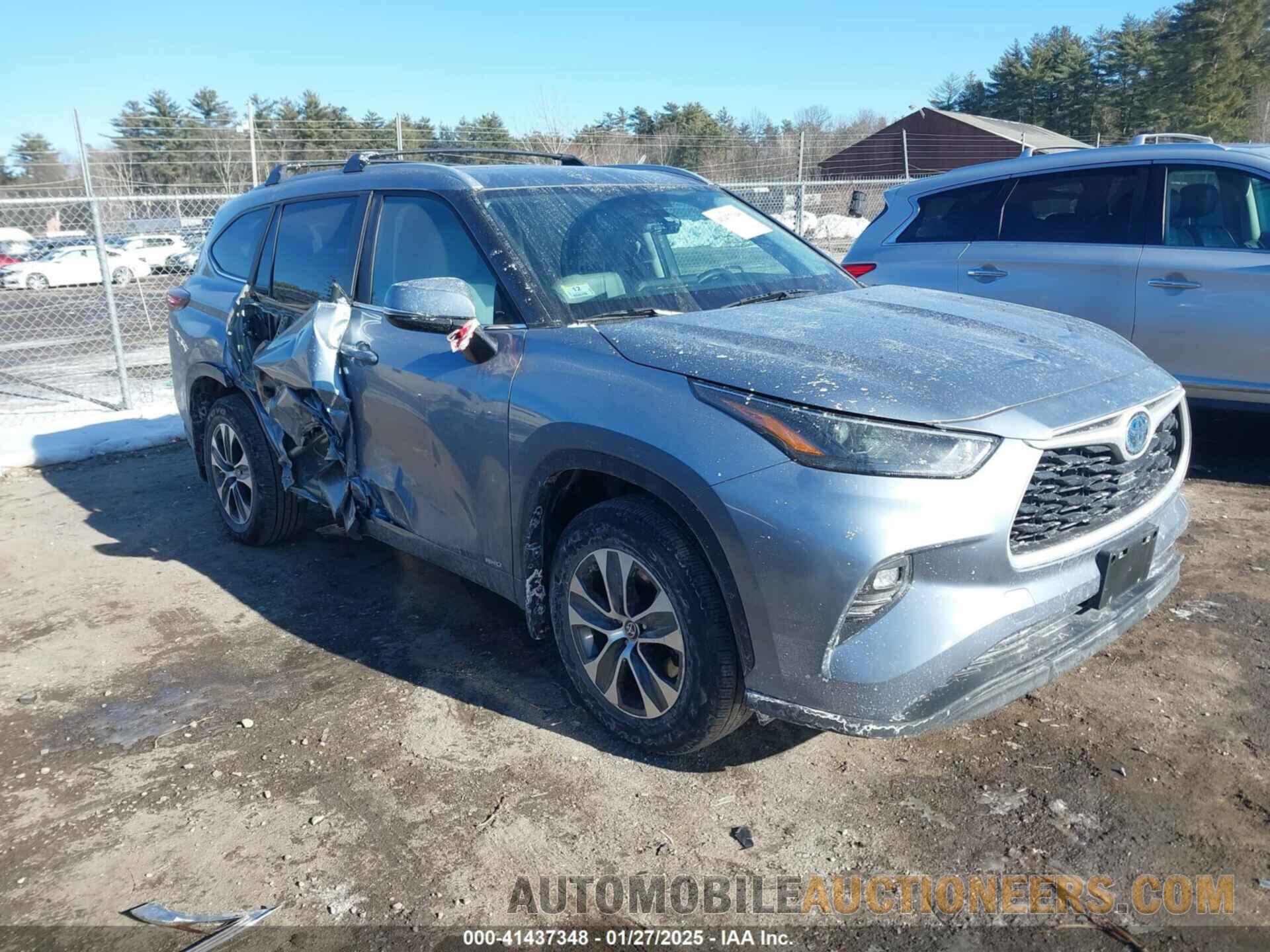 5TDKBRCH9RS606285 TOYOTA HIGHLANDER HYBRID 2024