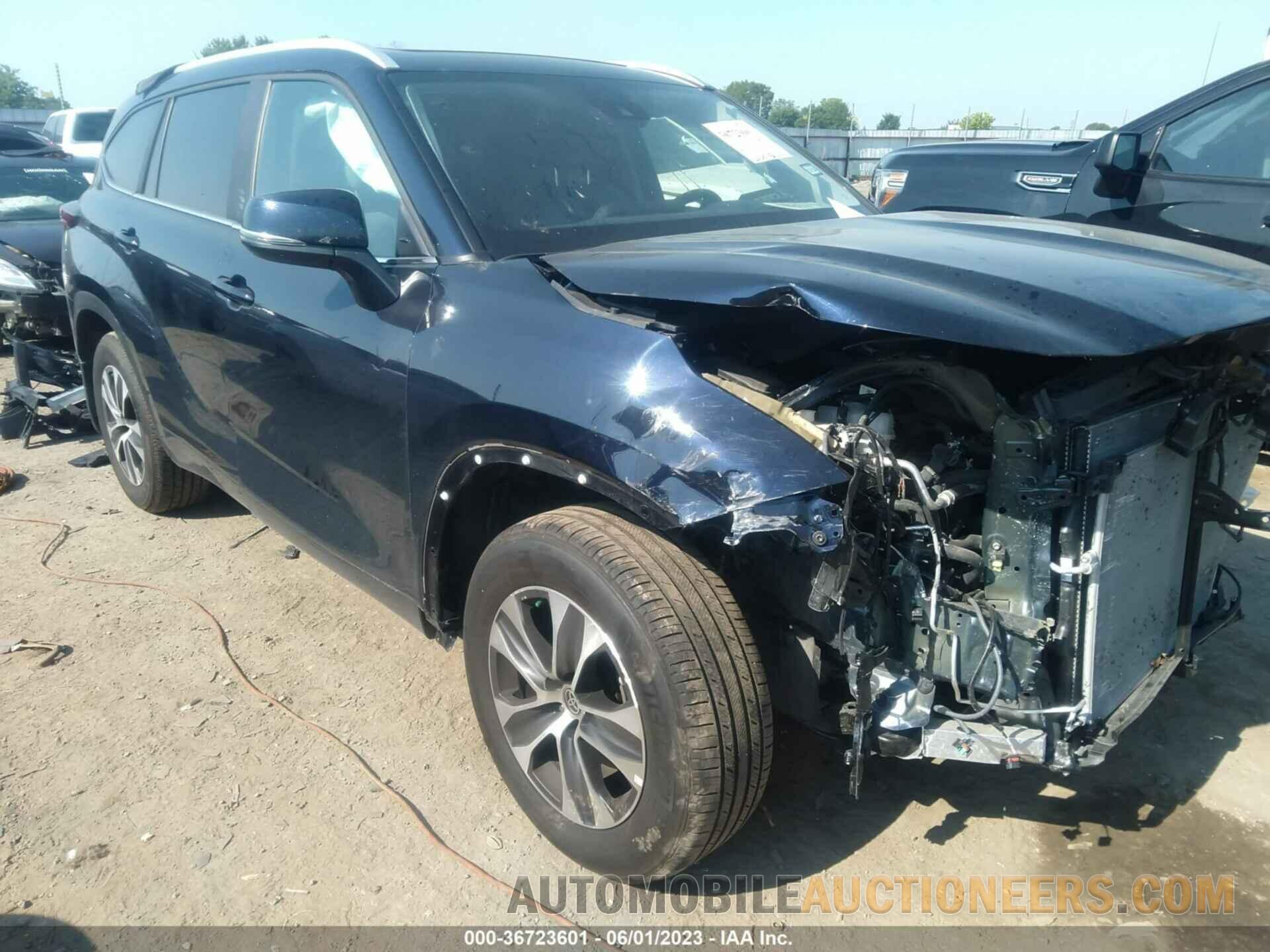 5TDKDRAH0PS000769 TOYOTA HIGHLANDER 2023