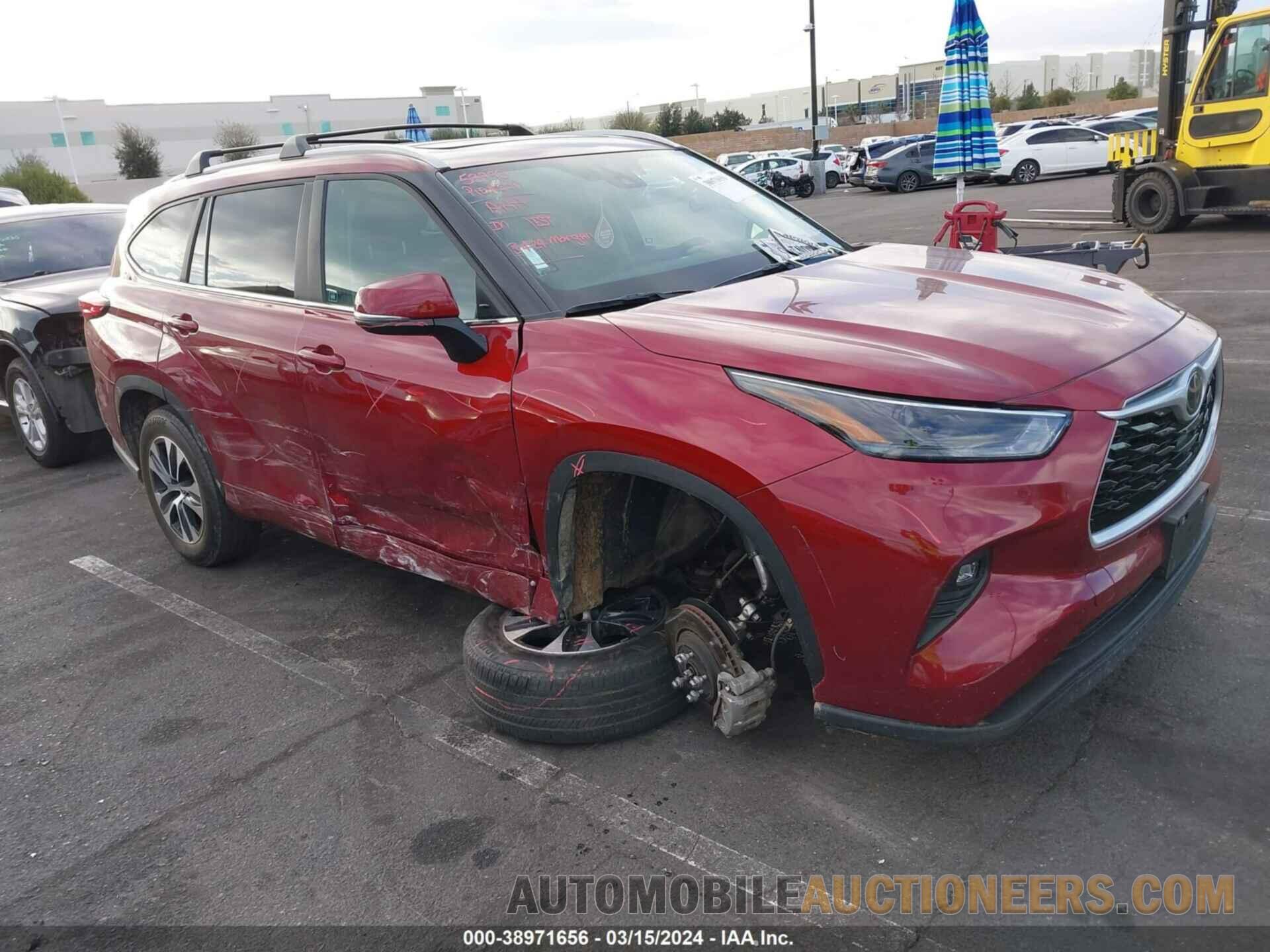 5TDKDRAH1PS039550 TOYOTA HIGHLANDER 2023