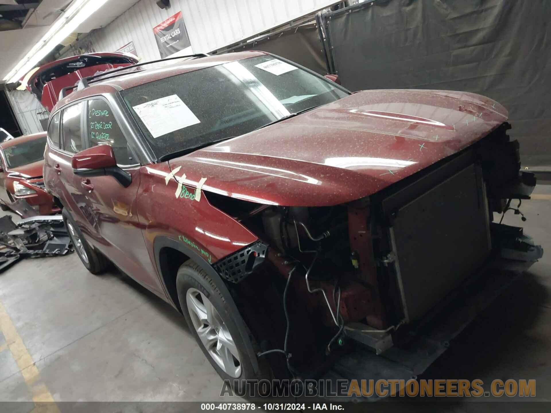 5TDKDRAH2RS054318 TOYOTA HIGHLANDER 2024