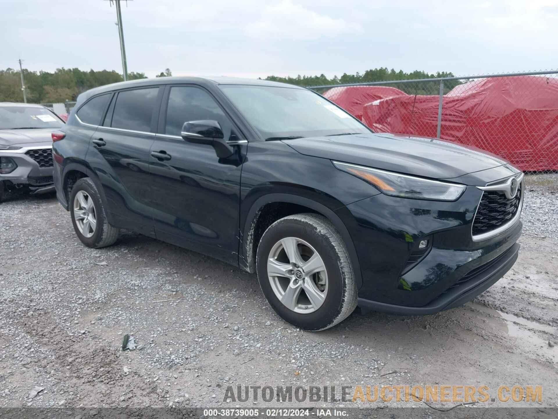 5TDKDRAH3PS039646 TOYOTA HIGHLANDER 2023