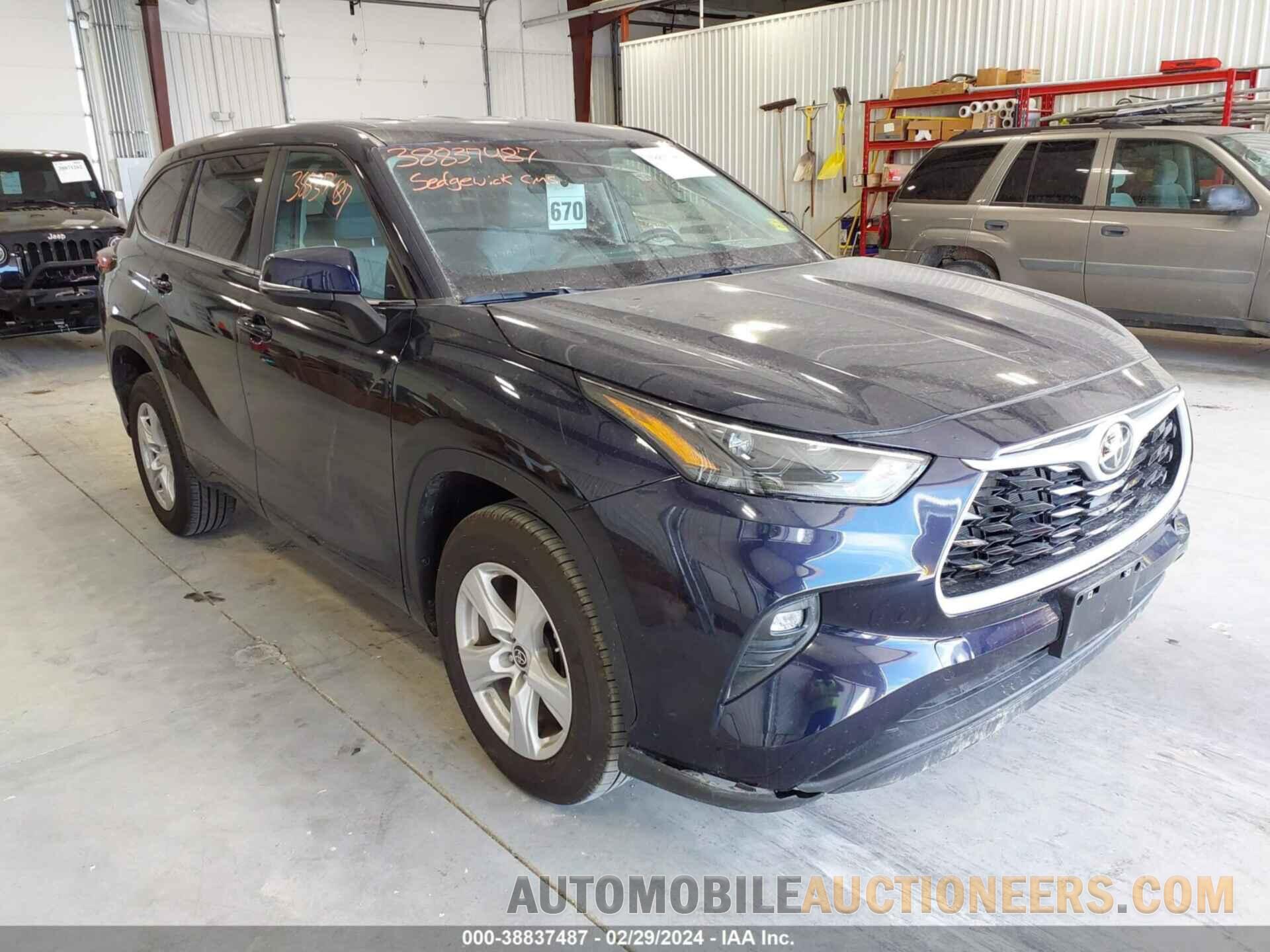 5TDKDRAH3PS504023 TOYOTA HIGHLANDER 2023