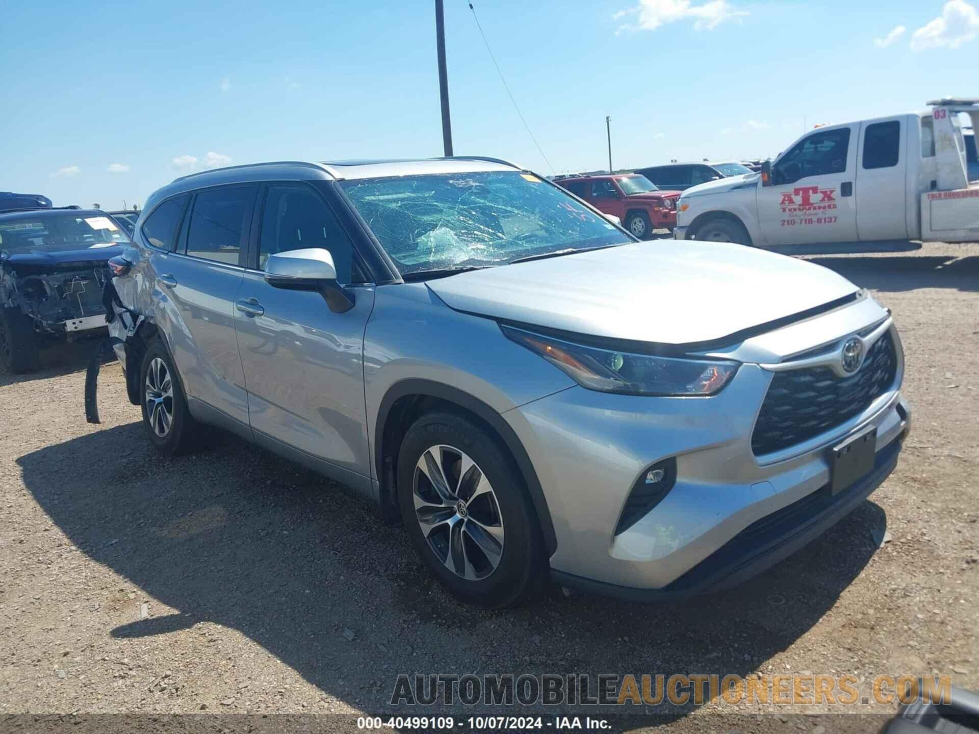 5TDKDRAH5PS025750 TOYOTA HIGHLANDER 2023