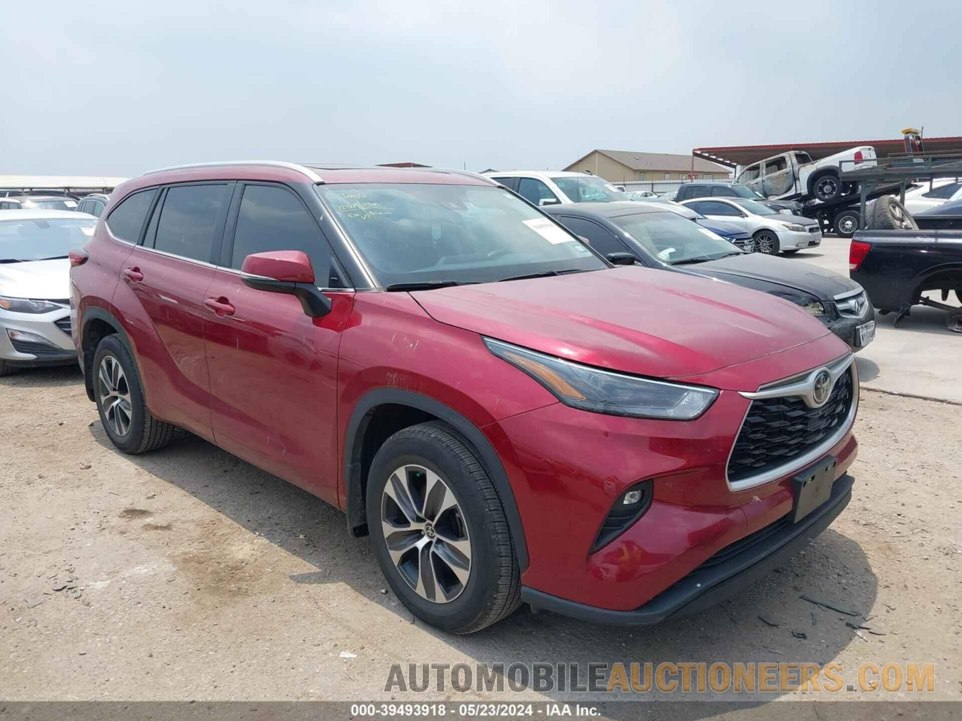 5TDKDRAH5PS031869 TOYOTA HIGHLANDER 2023