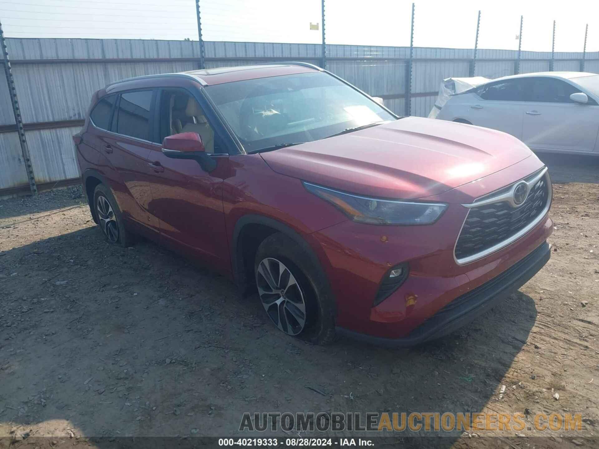 5TDKDRAH6PS002588 TOYOTA HIGHLANDER 2023